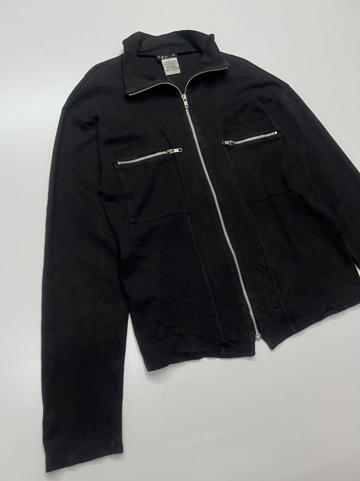 agnes b. AGNES B HOMME PARIS FULL ZIP Size US M / EU 48-50 / 2 - 2 Thumbnail