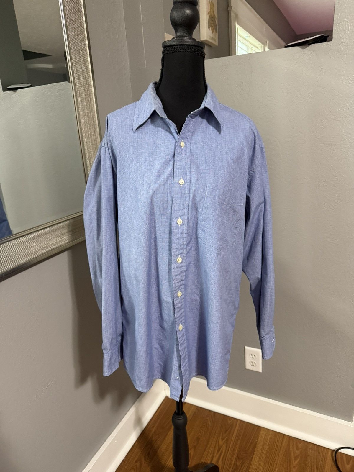 J.Crew J.Crew Preppy Blue Plaid Button Down Size 16-33. Size US M / EU 48-50 / 2 - 3 Thumbnail
