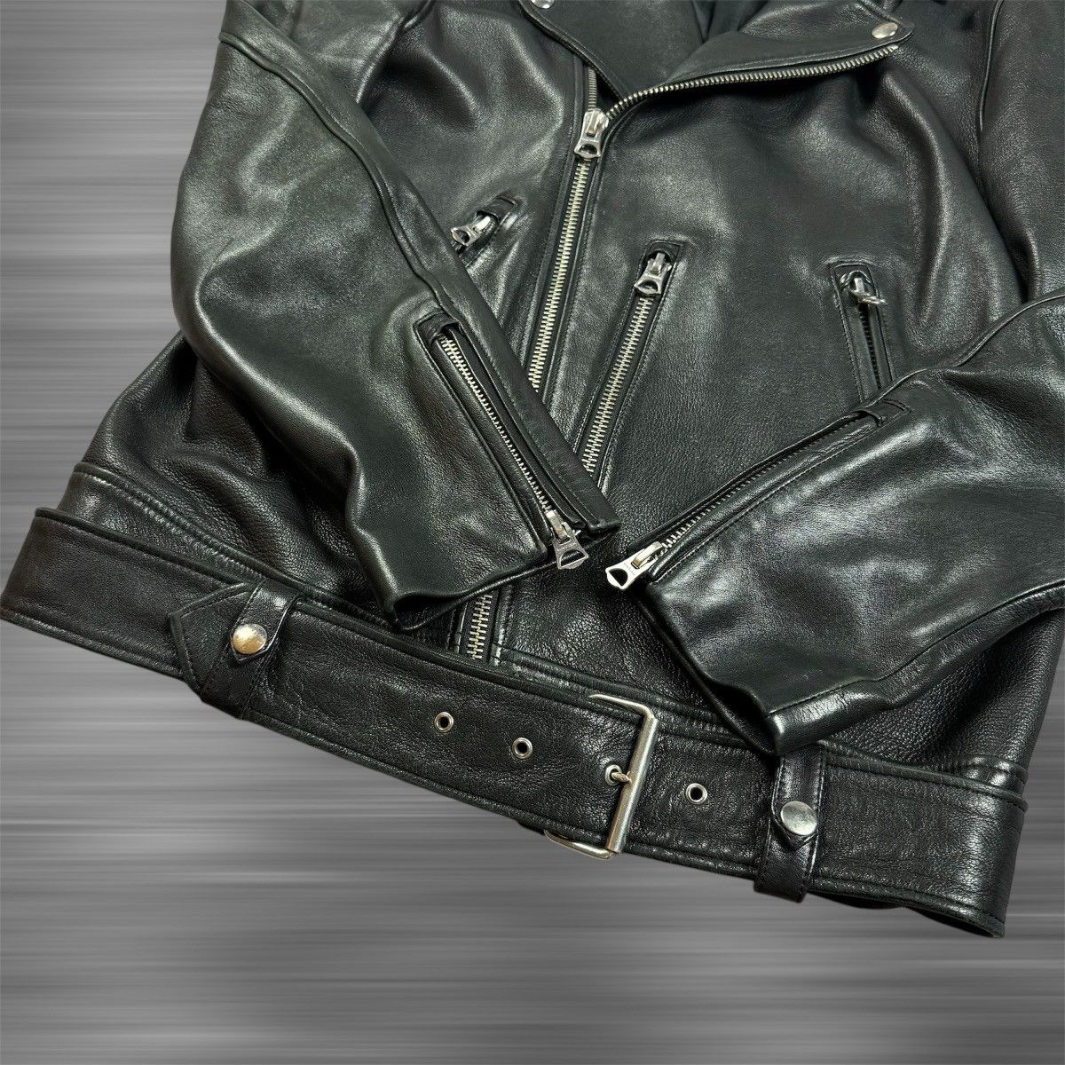 Acne Studios Acne Studios Nate Clean Leather Jacket Size US M / EU 48-50 / 2 - 5 Thumbnail