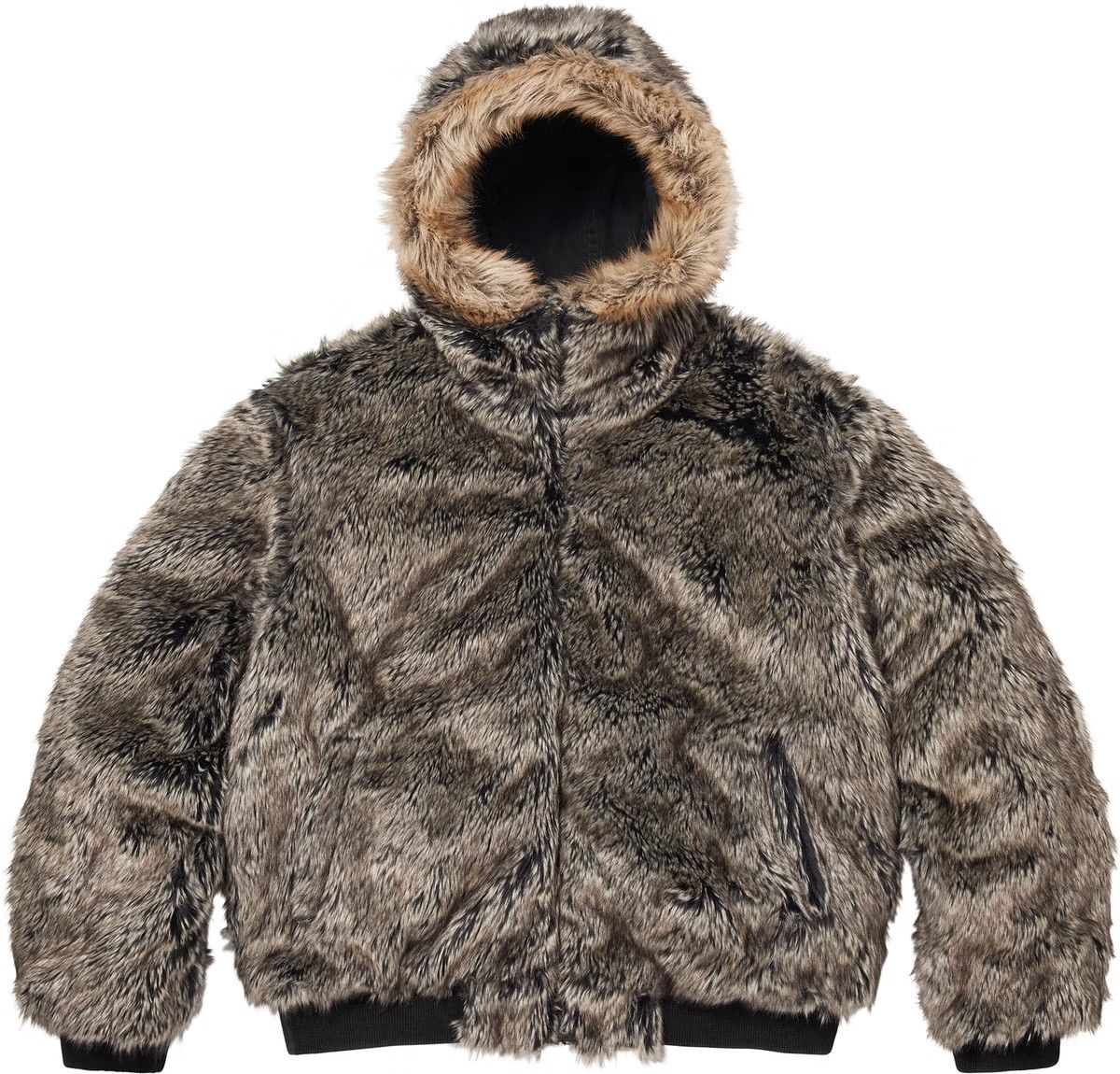 Supreme Reversible Faux Fur Hooded Work Jacket Size US XL / EU 56 / 4 - 2 Thumbnail