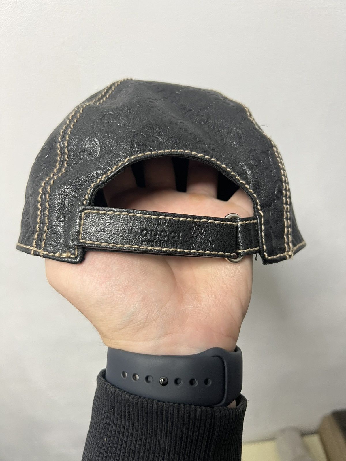 Gucci Vintage Gucci Cap Monogram Size ONE SIZE - 5 Thumbnail