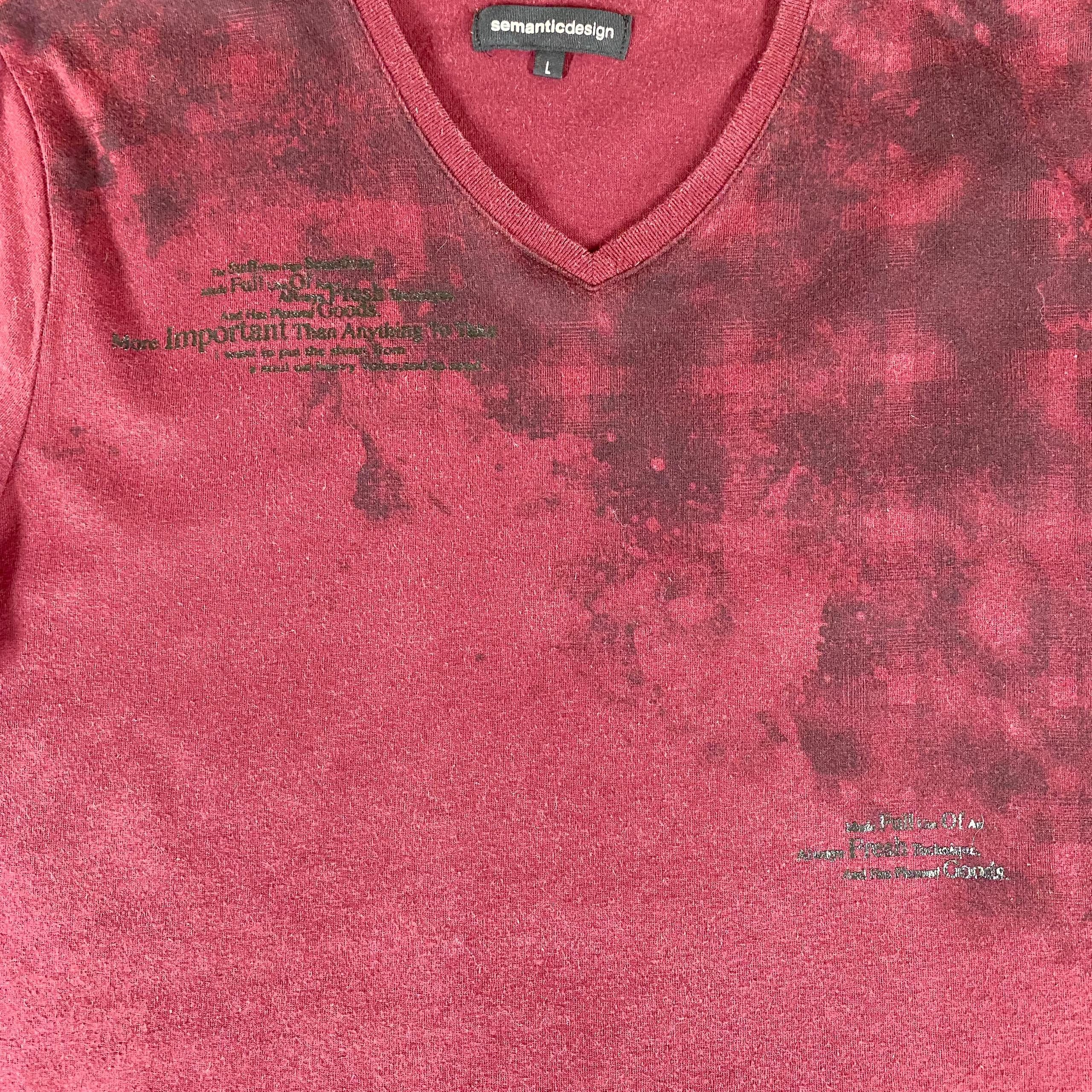 semanticdesign Vintage Semantic Design Streetwear Tshirt Size US L / EU 52-54 / 3 - 5 Thumbnail