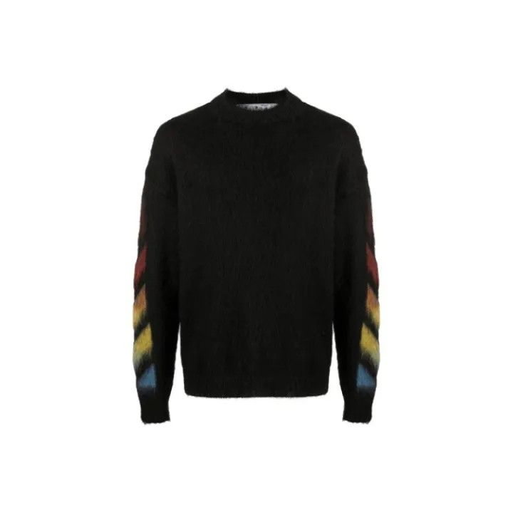 Off-White Off-White Gradient Logo Sweater for Men 0079 Size US XL / EU 56 / 4 - 1 Thumbnail