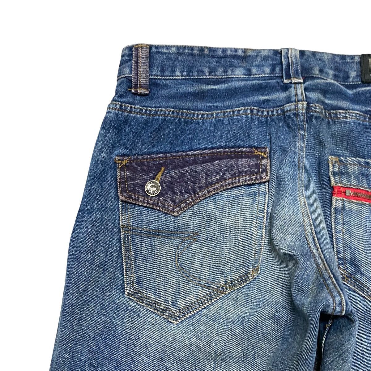 semanticdesign Semantic Design Denim Flare Jeans Distressed Size US 33 - 10 Thumbnail