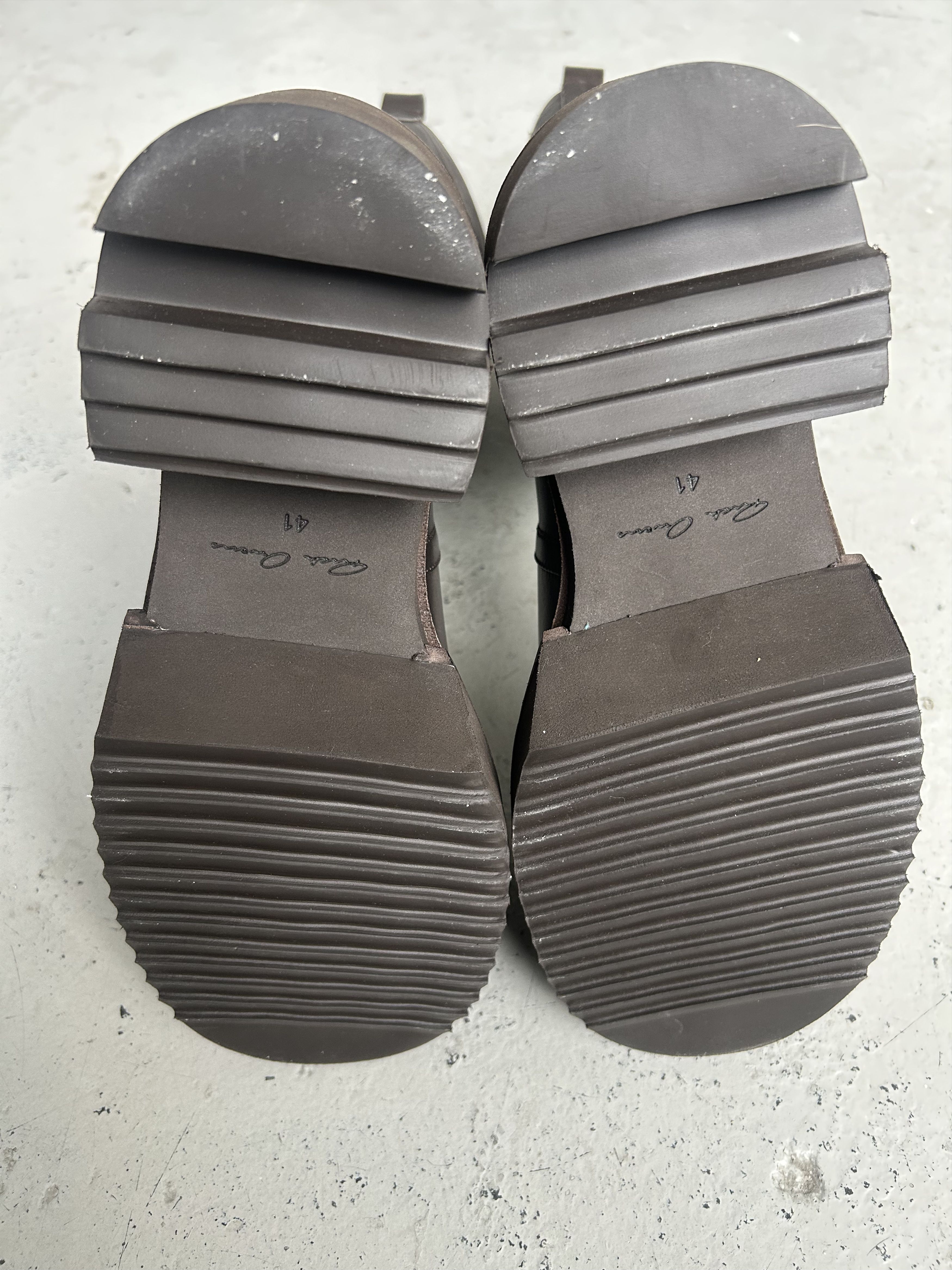 Rick Owens Rick Owens Pull On Brown Leather Bogan Size US 8 / EU 41 - 5 Thumbnail