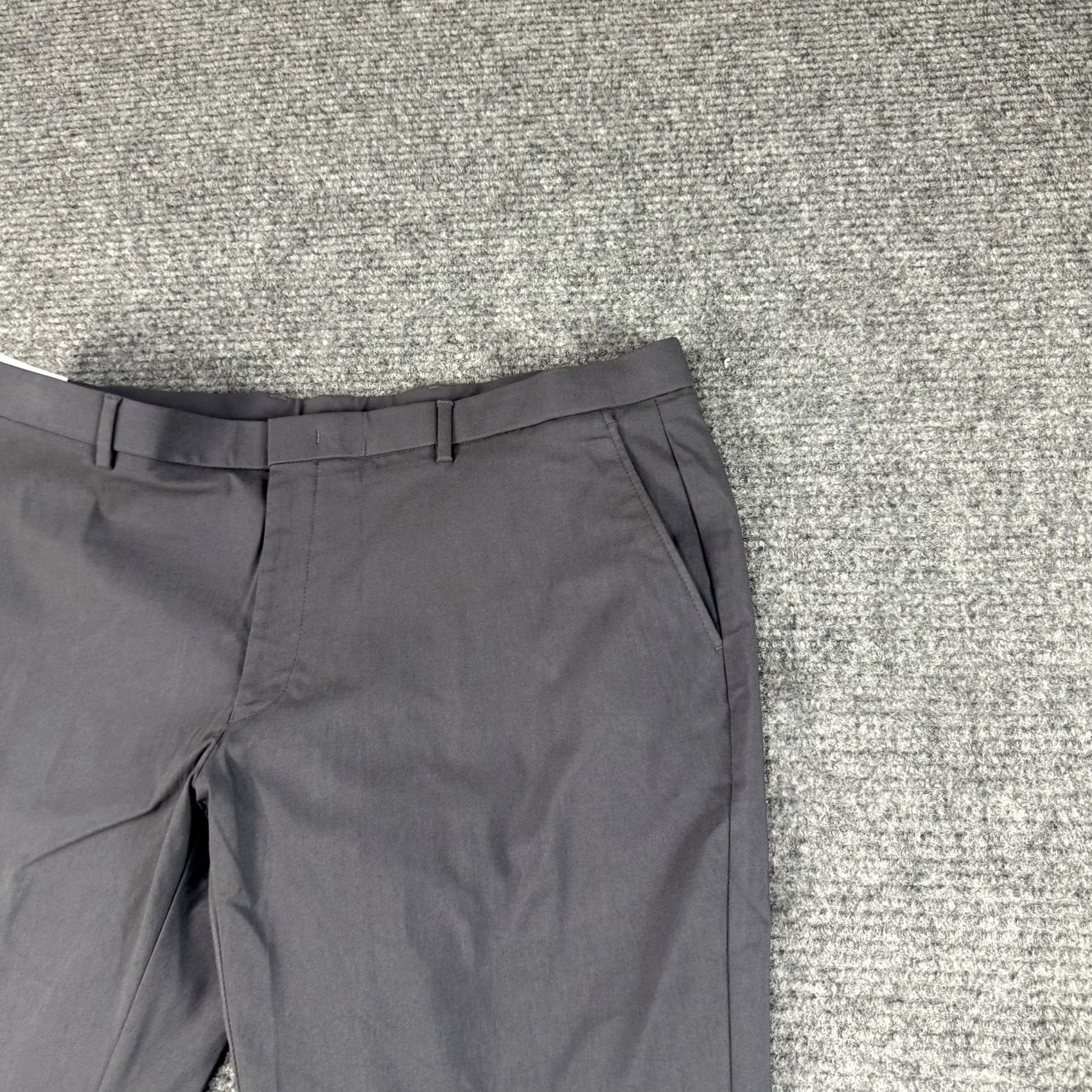 Ralph Lauren Ralph Lauren Pants Mens 40x30 Gray Modern Fit Stretch Performance Dress Work Size US 40 / EU 56 - 3 Thumbnail