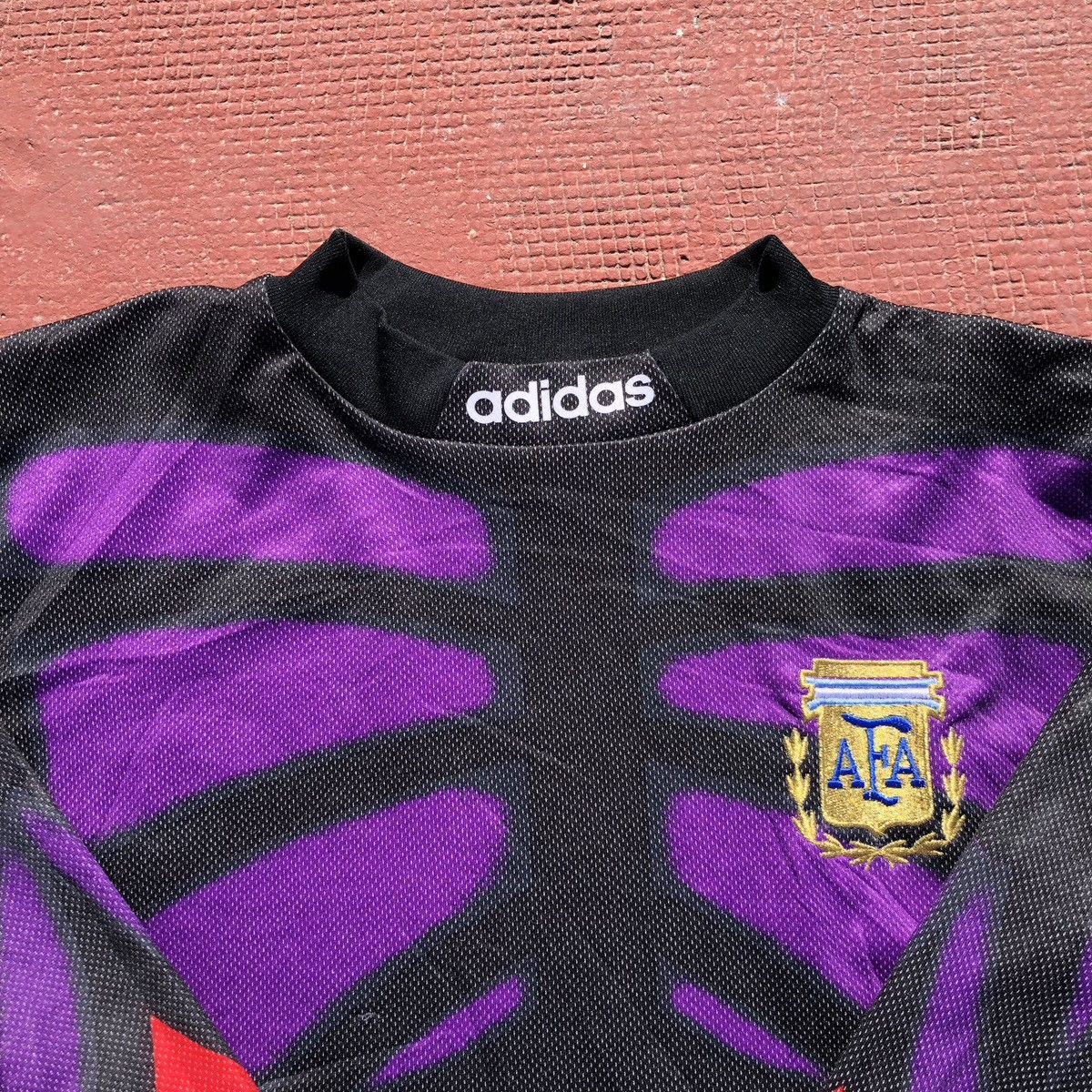 Adidas Vintage Argentina keeper 90s jersey Size US XL / EU 56 / 4 - 2 Thumbnail