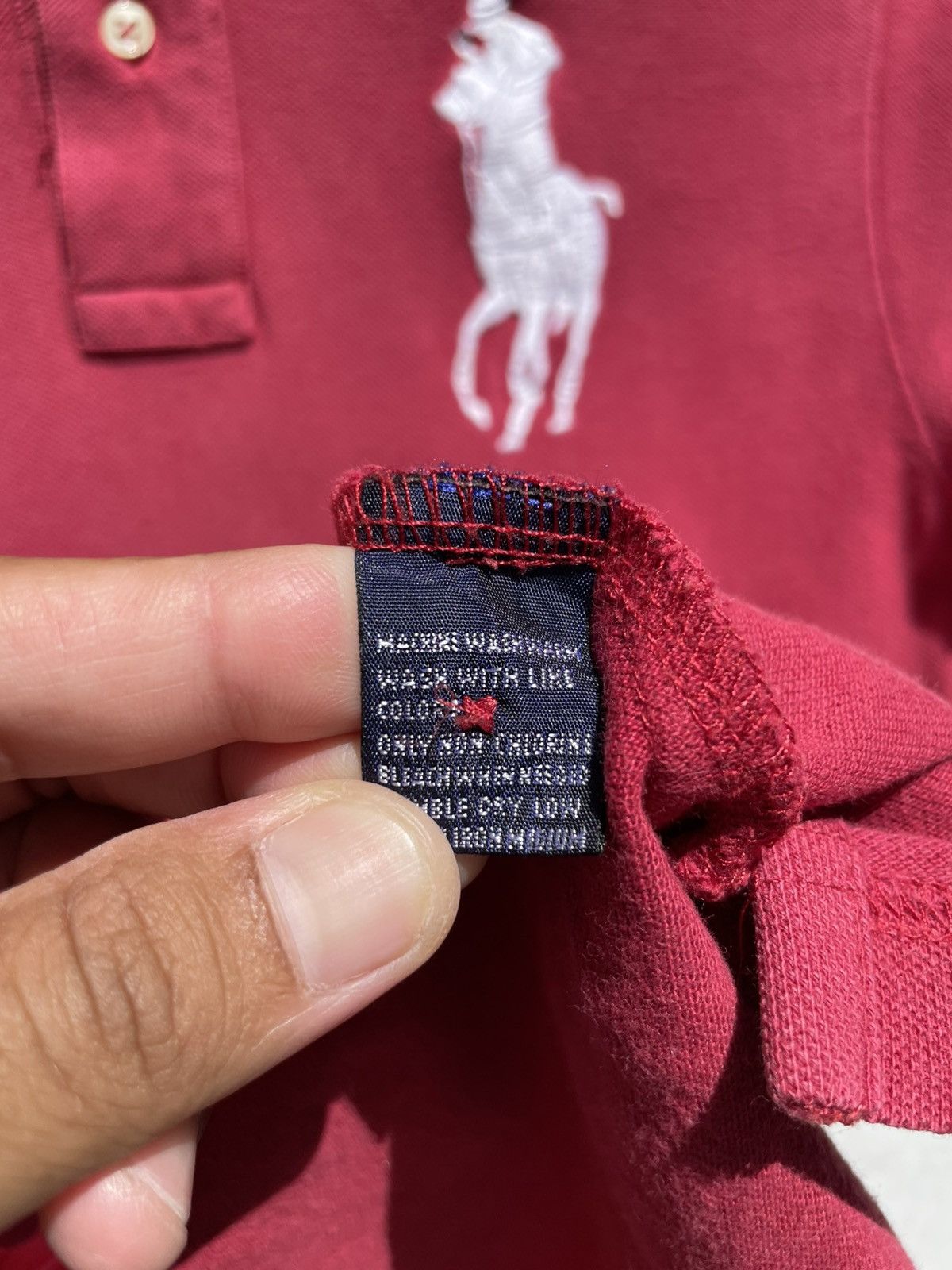 Polo Ralph Lauren RARE🔥 Polo Ralph Lauren Maroon Size US S / EU 44-46 / 1 - 4 Thumbnail