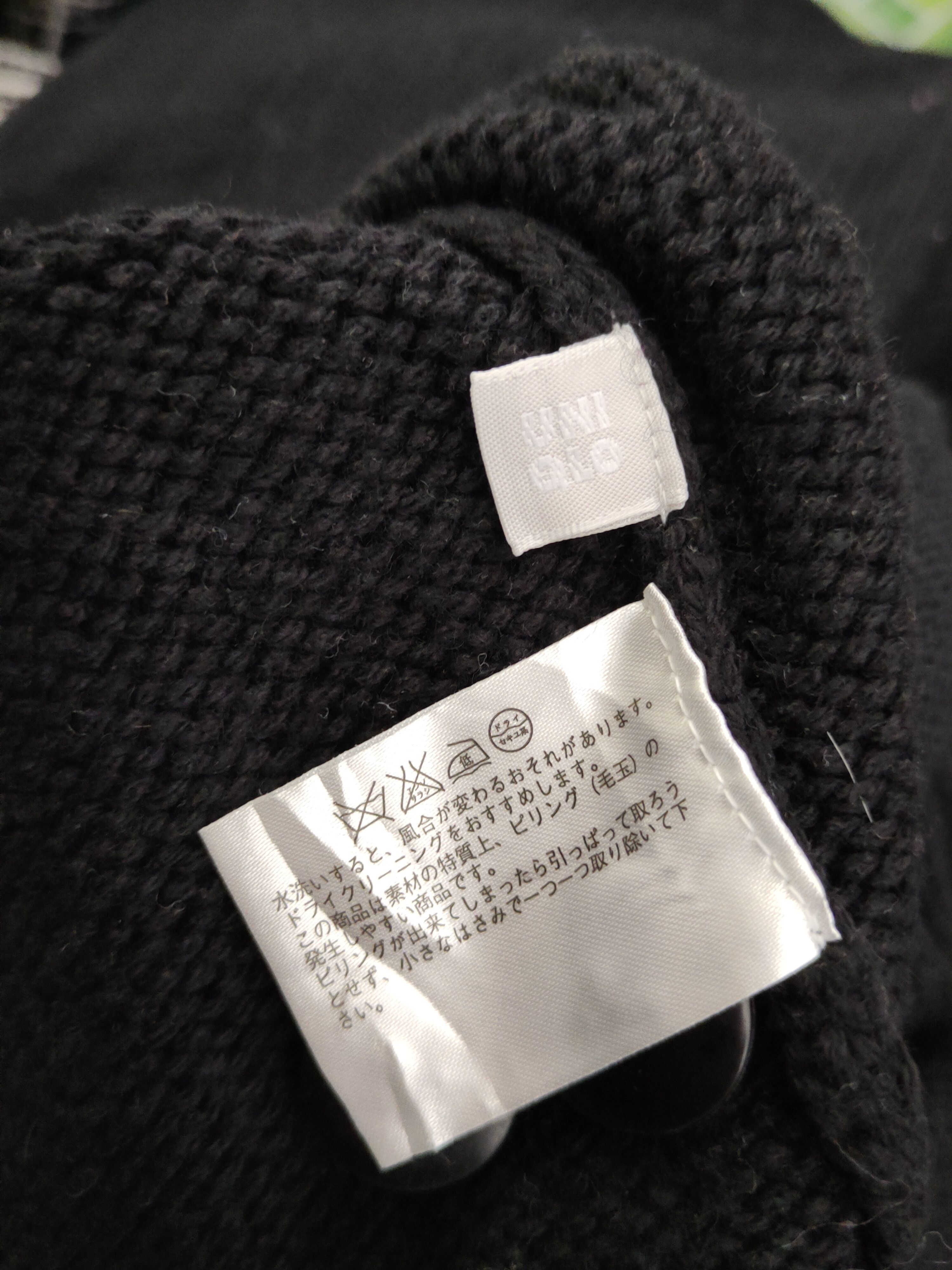 Homespun Knitwear Uniqlo Black Knitwear Cardigan #W1437 Size US XL / EU 56 / 4 - 10 Thumbnail