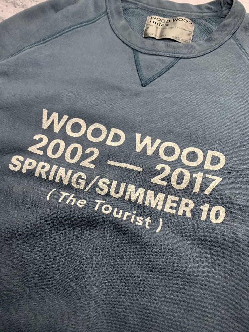 Wood Wood Wood Wood the tourist crewneck sweatshirt Size US M / EU 48-50 / 2 - 6 Thumbnail