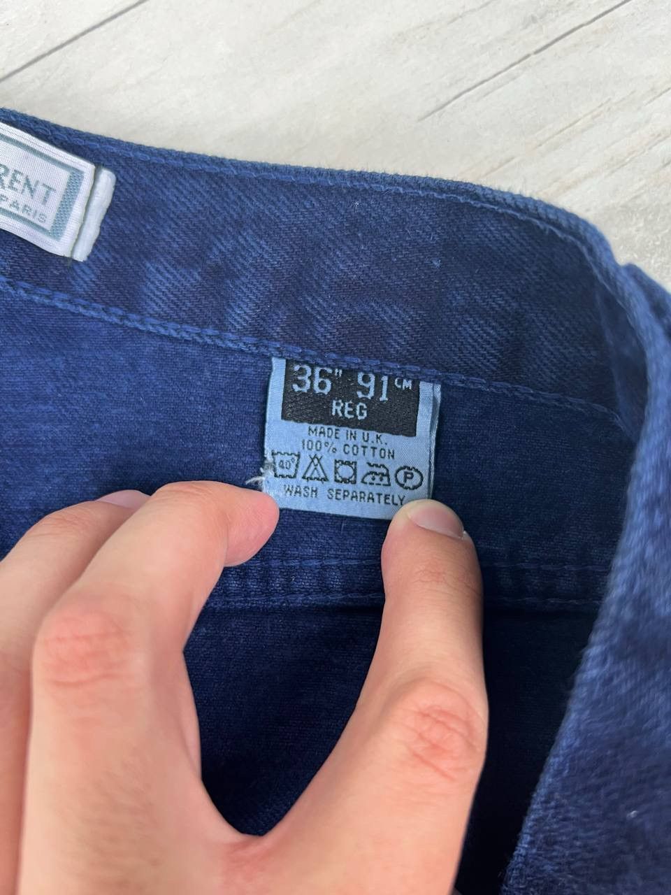 Yves Saint Laurent Vintage Yves Saint Laurent Jeans Denim 90s Baggy YSL Size US 36 / EU 52 - 6 Thumbnail
