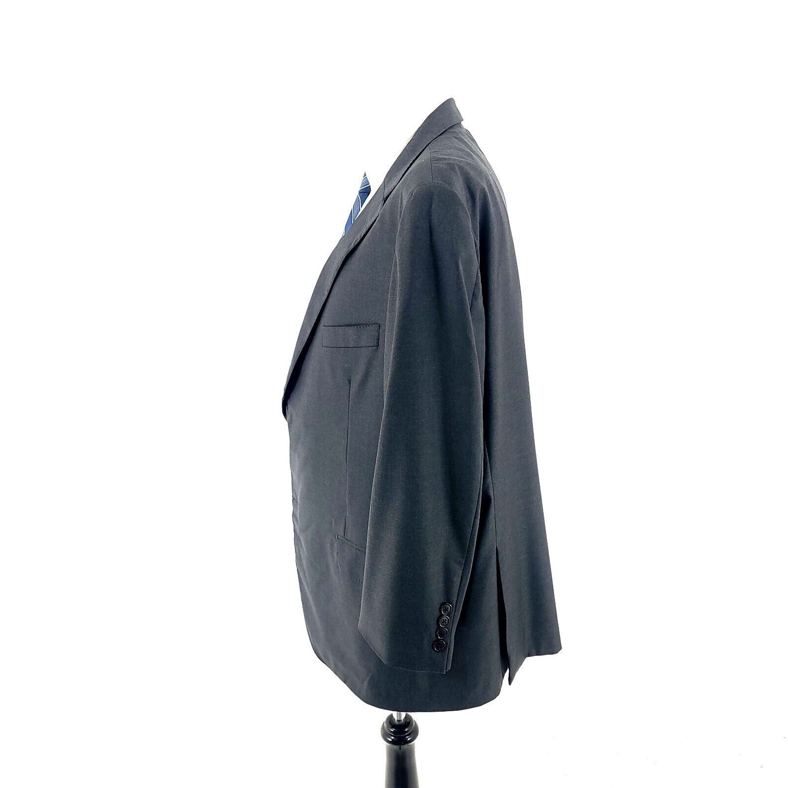 Hickey Freeman Hickey Freeman New York Traveler Beacon Worsted Wool 2 Butto Size 46R - 5 Thumbnail