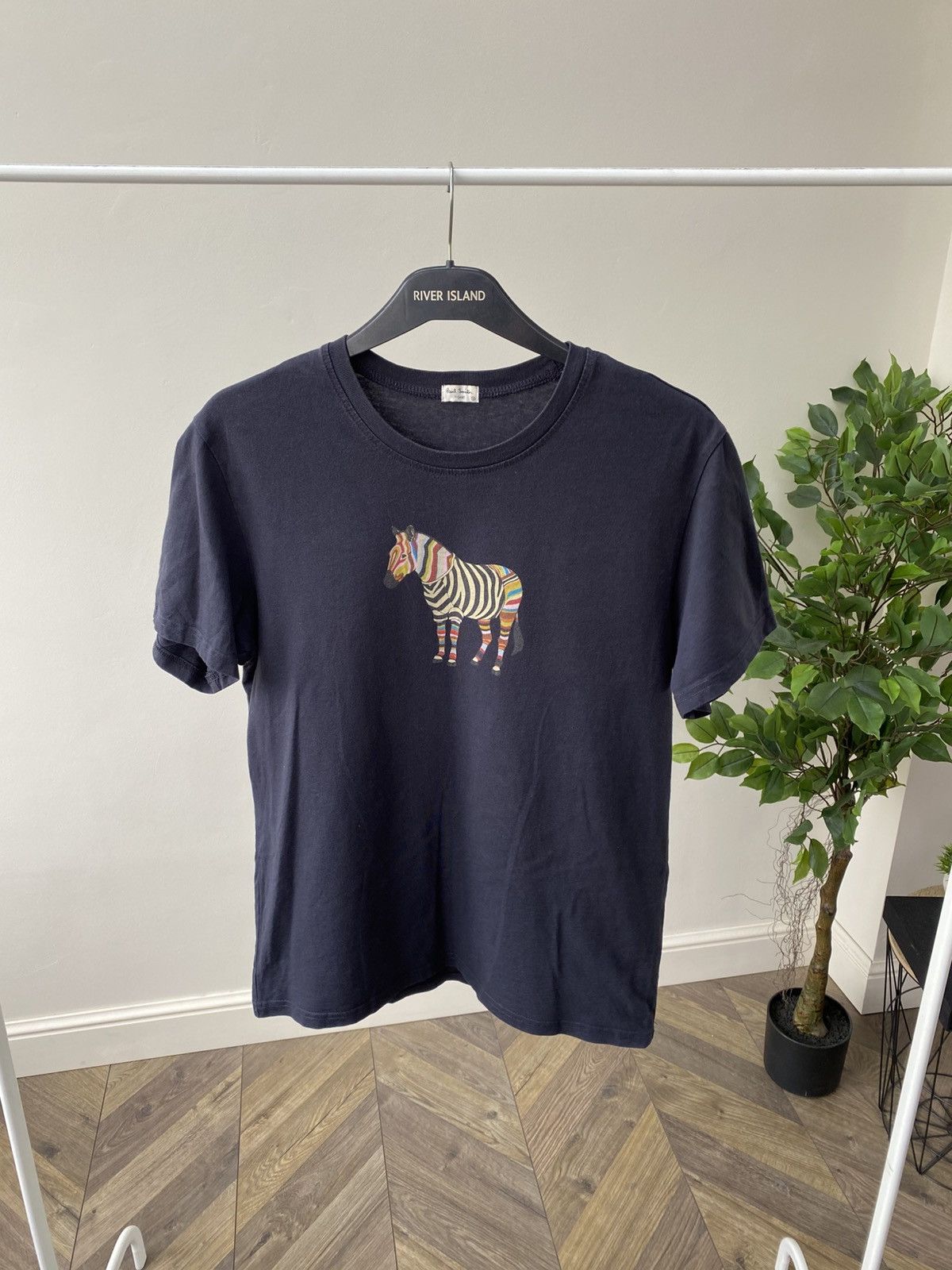 Designer × Paul Smith × Vintage Vintage Paul Smith Colourful Zebra Tee Size US S / EU 44-46 / 1 - 1 Thumbnail