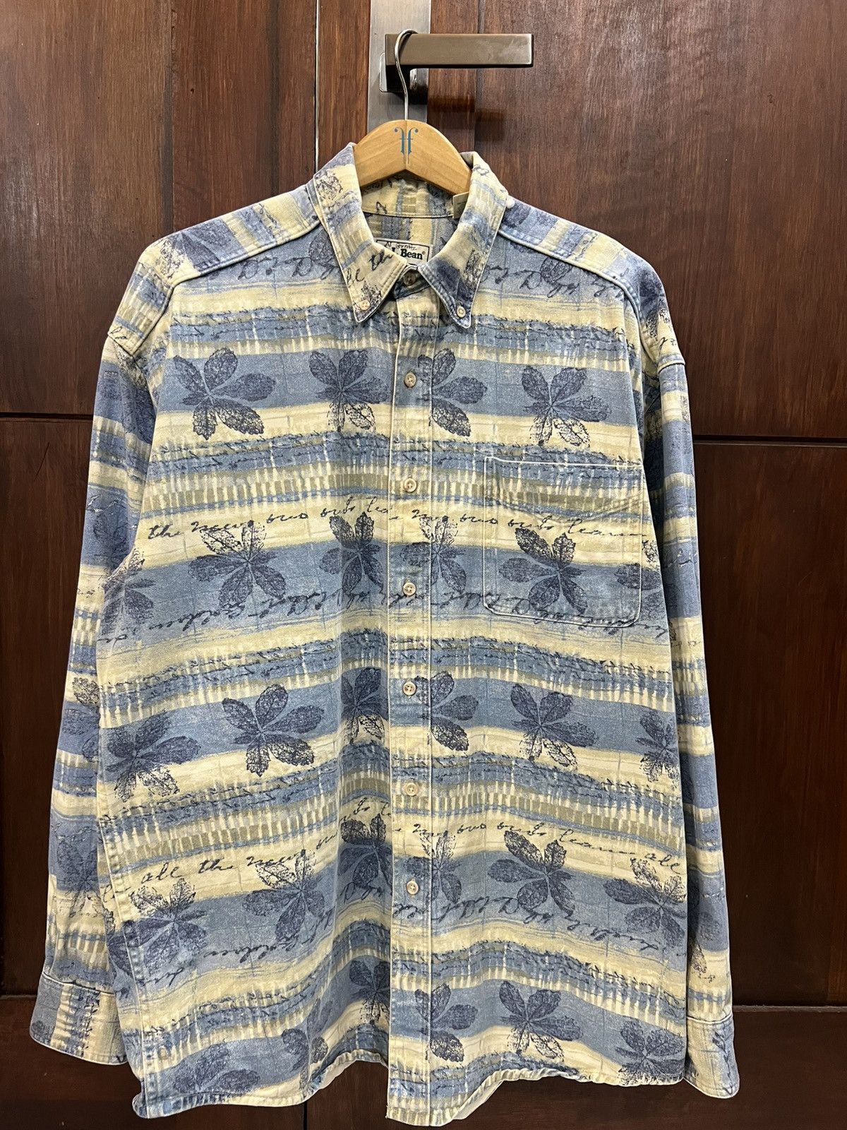 L.L. Bean L.L Bean Full Print Jumper Shirts Size US XL / EU 56 / 4 - 1 Thumbnail
