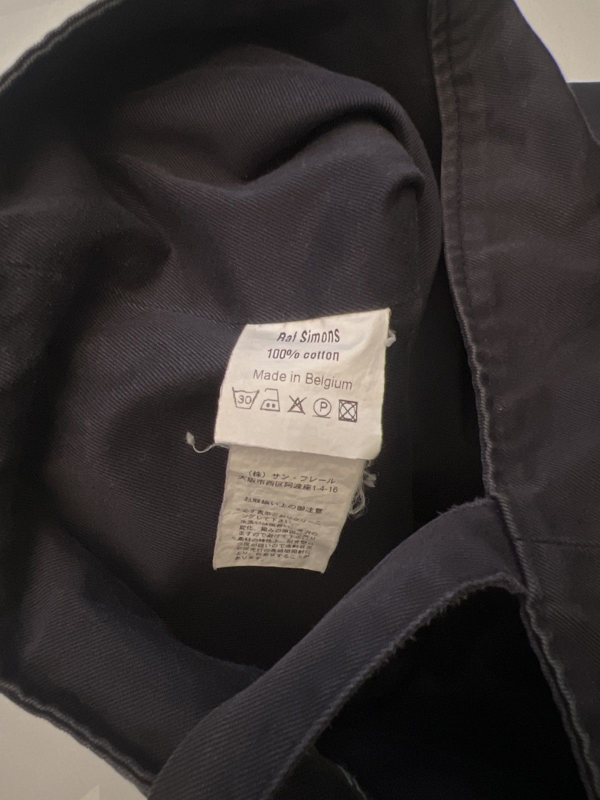 Raf Simons Raf Simons tote AW 2005 2006 History of My World