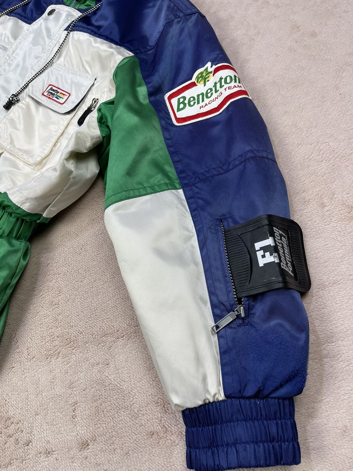 Benetton Vintage BENETTON F1 Racing Team Jacket Size US M / EU 48-50 / 2 - 8 Thumbnail