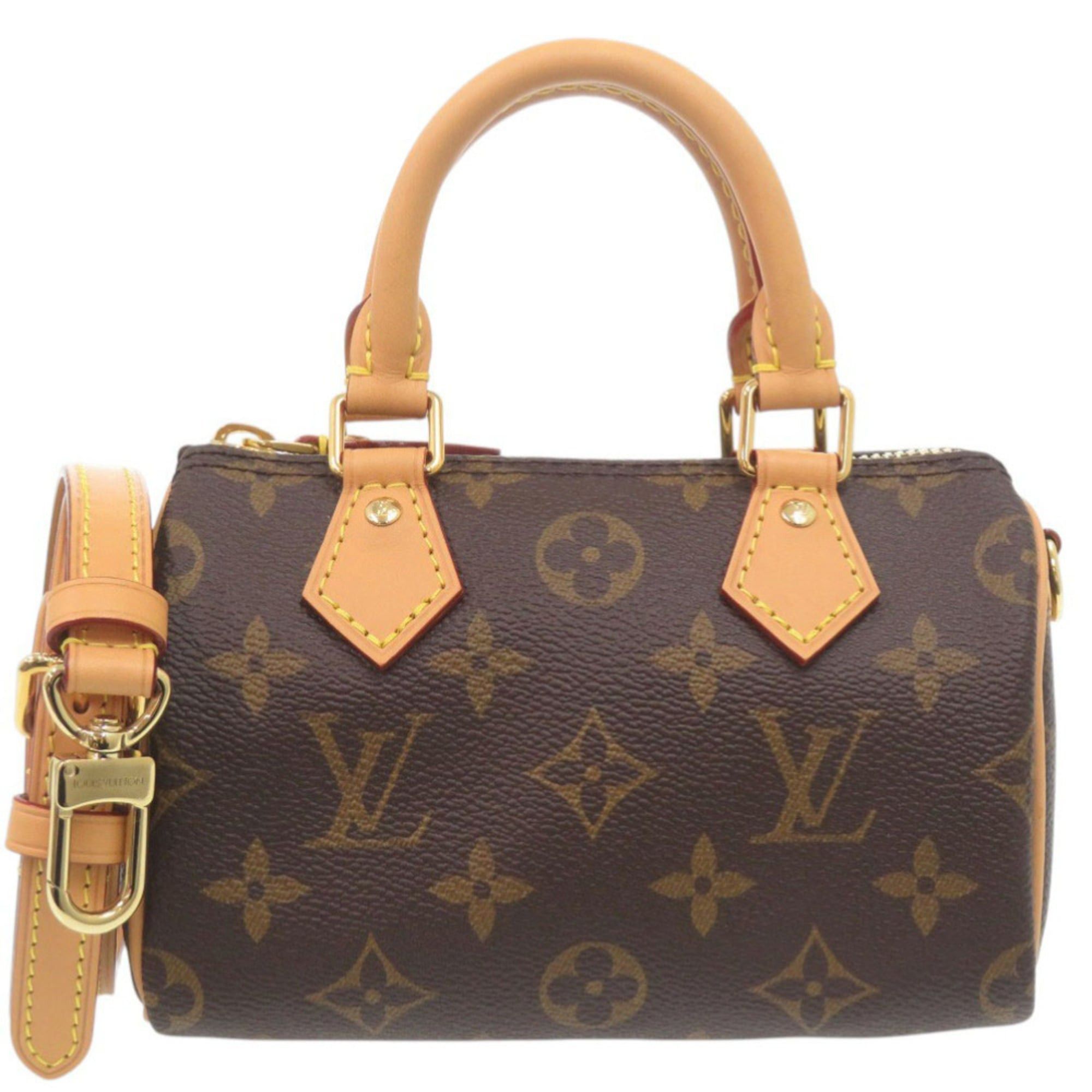 Like new Louis Vuitton NanoSpeedy Monogram M81085 handbag LV 1769LOUIS VUITTON