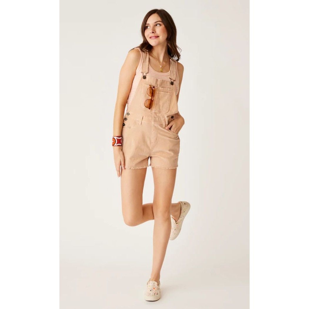 Other NWT Carve Designs Women's 6 Jason Overall Short Washed Pink Size 28" / US 6 / IT 42 - 1 Thumbnail