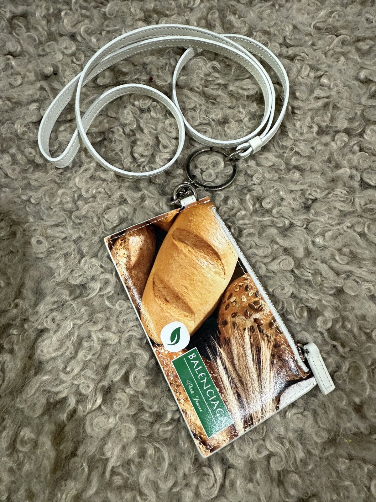 Balenciaga Balenciaga Antwerp Grocery Lanyard Wallet Size ONE SIZE - 3 Thumbnail