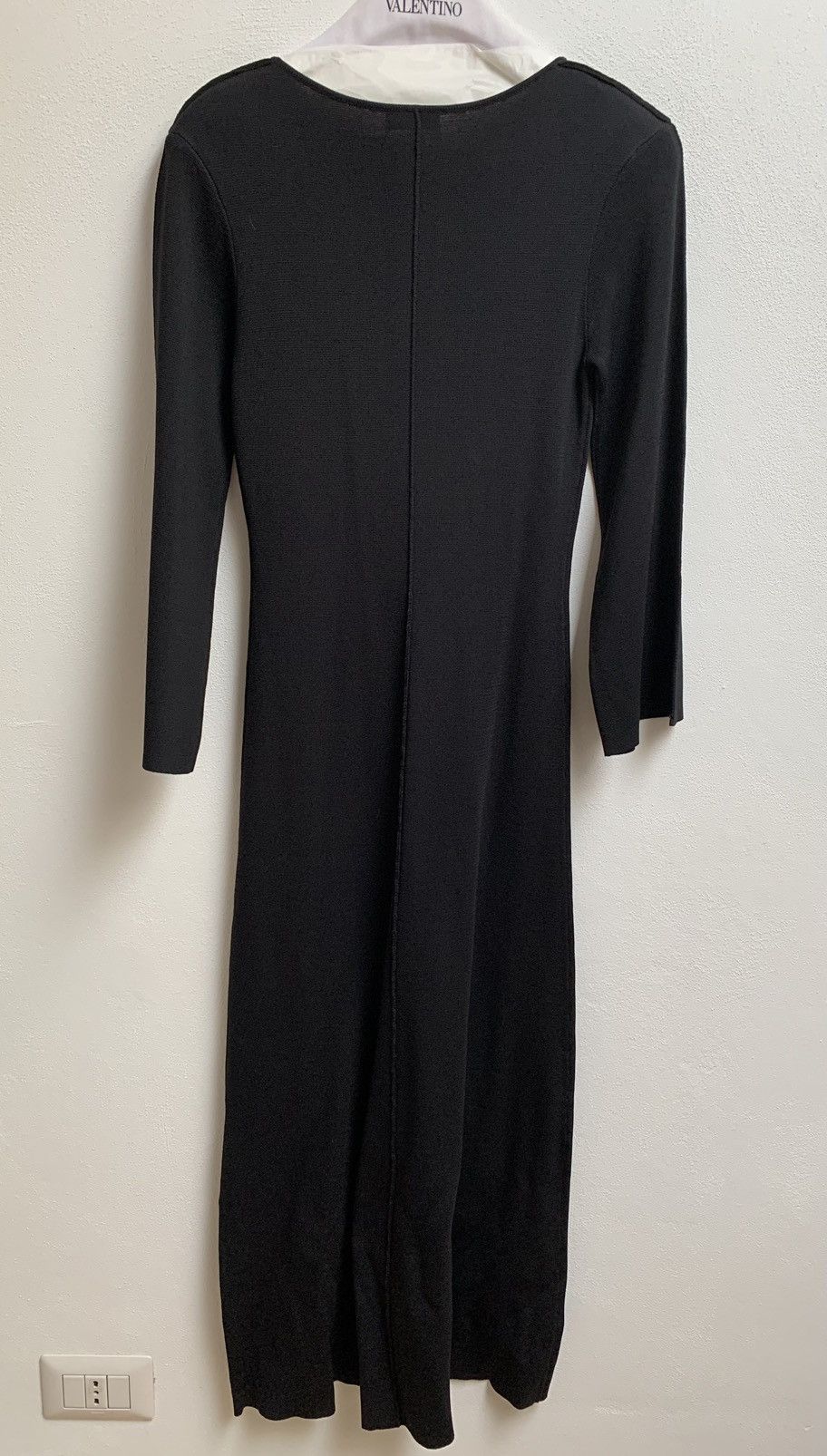 Toteme Totems Black Maxi Dress Size XS / US 0-2 / IT 36-38 - 11 Thumbnail