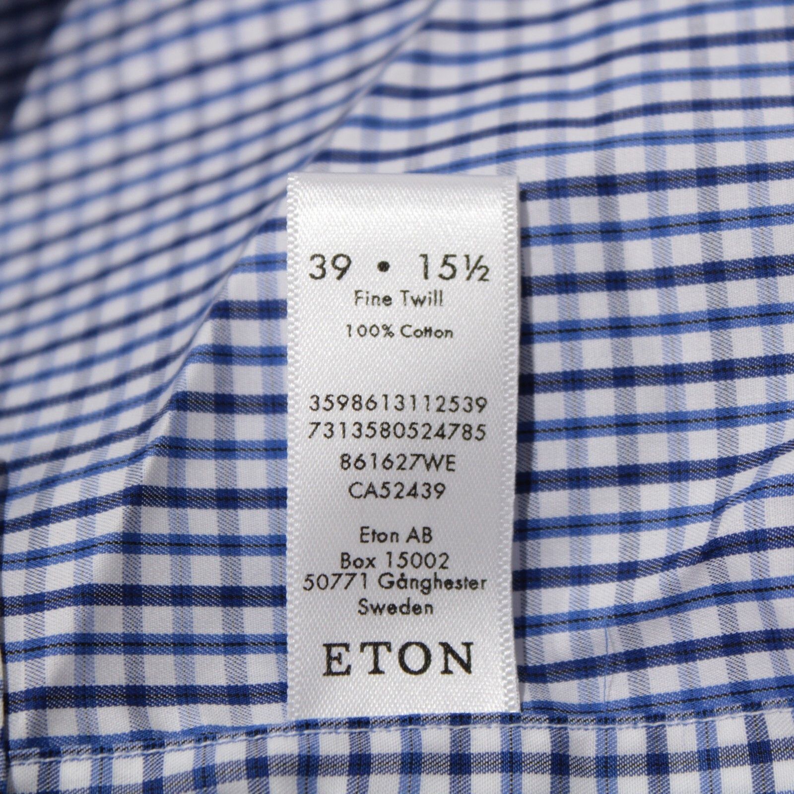 Eton Eton New with tags Shirt Size M US In Blue Size US M / EU 48-50 / 2 - 5 Thumbnail