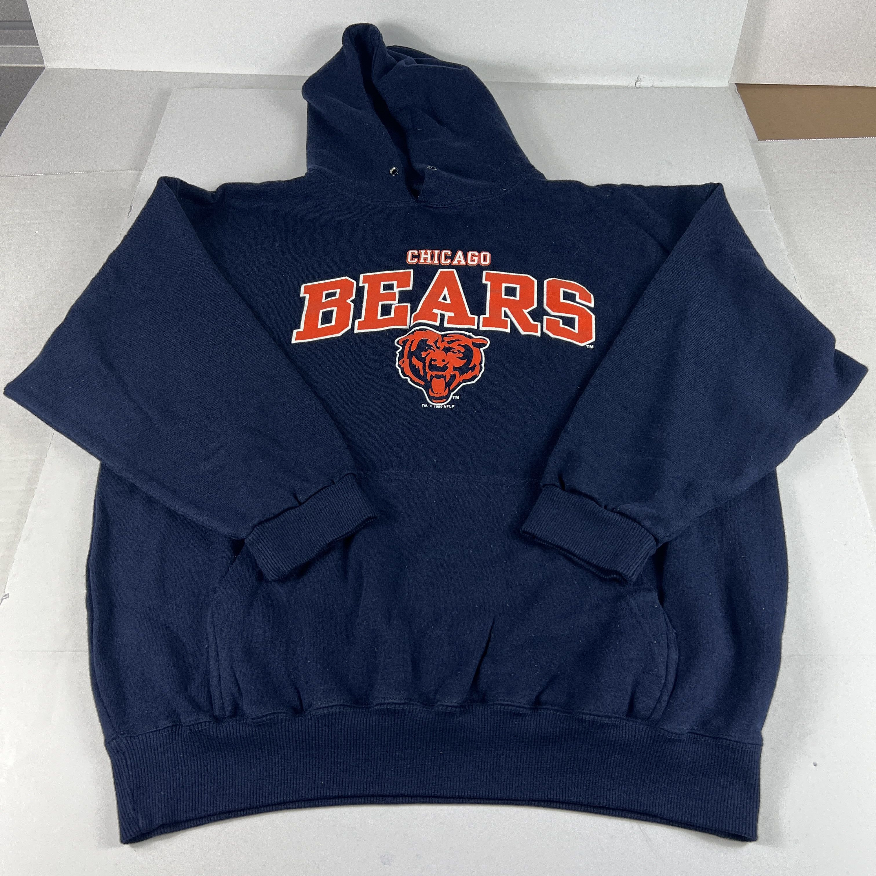 NFL VTG 90s Chicago Bears Football Sweatshirt Pullover Hoodie Size US M / EU 48-50 / 2 - 1 Thumbnail