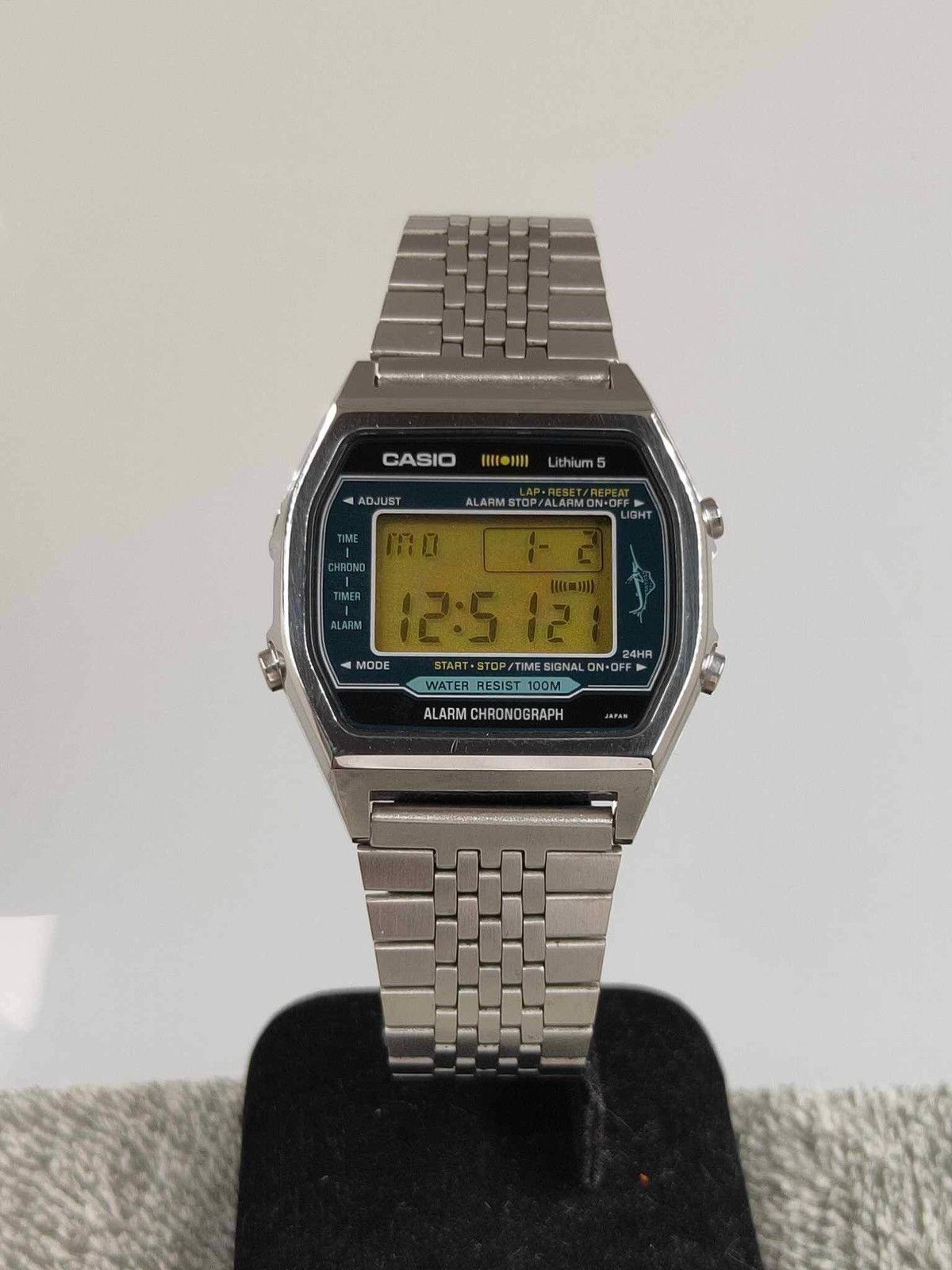 Vintage Vintage CASIO Marine H-101 (106) Japan Digital Gents Watch ...