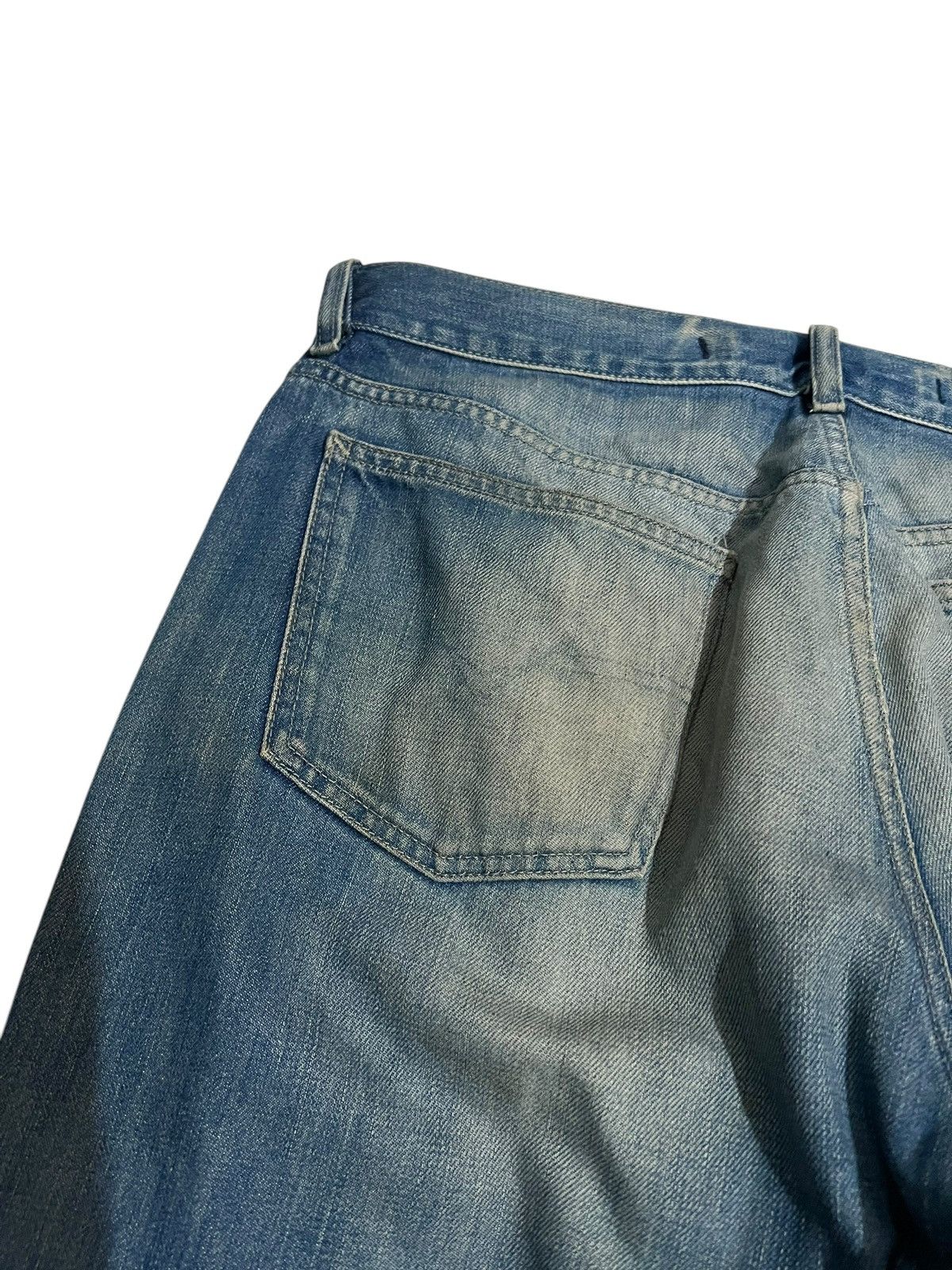 Japanese Brand 🌈Vintage Diesel Industry Distress Mud Wash Bootcut Jean Size US 34 / EU 50 - 8 Thumbnail