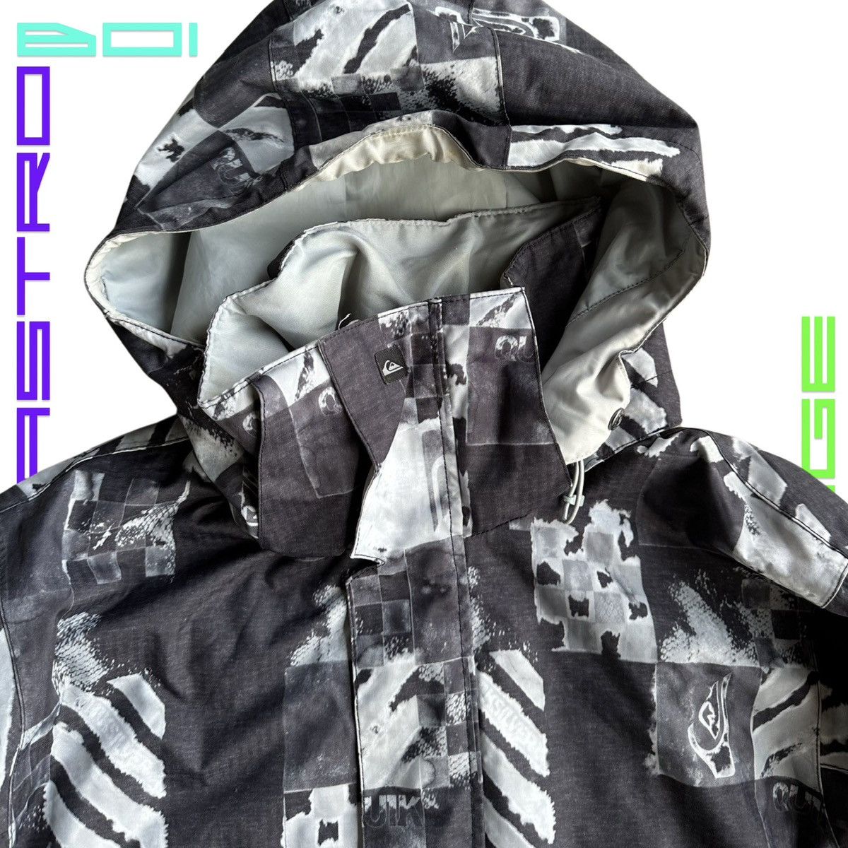 Quiksilver QUICKSILVER ABSTRACT CHECKERBOARD LOGO SKI JACKET_SMALL Size US S / EU 44-46 / 1 - 5 Thumbnail