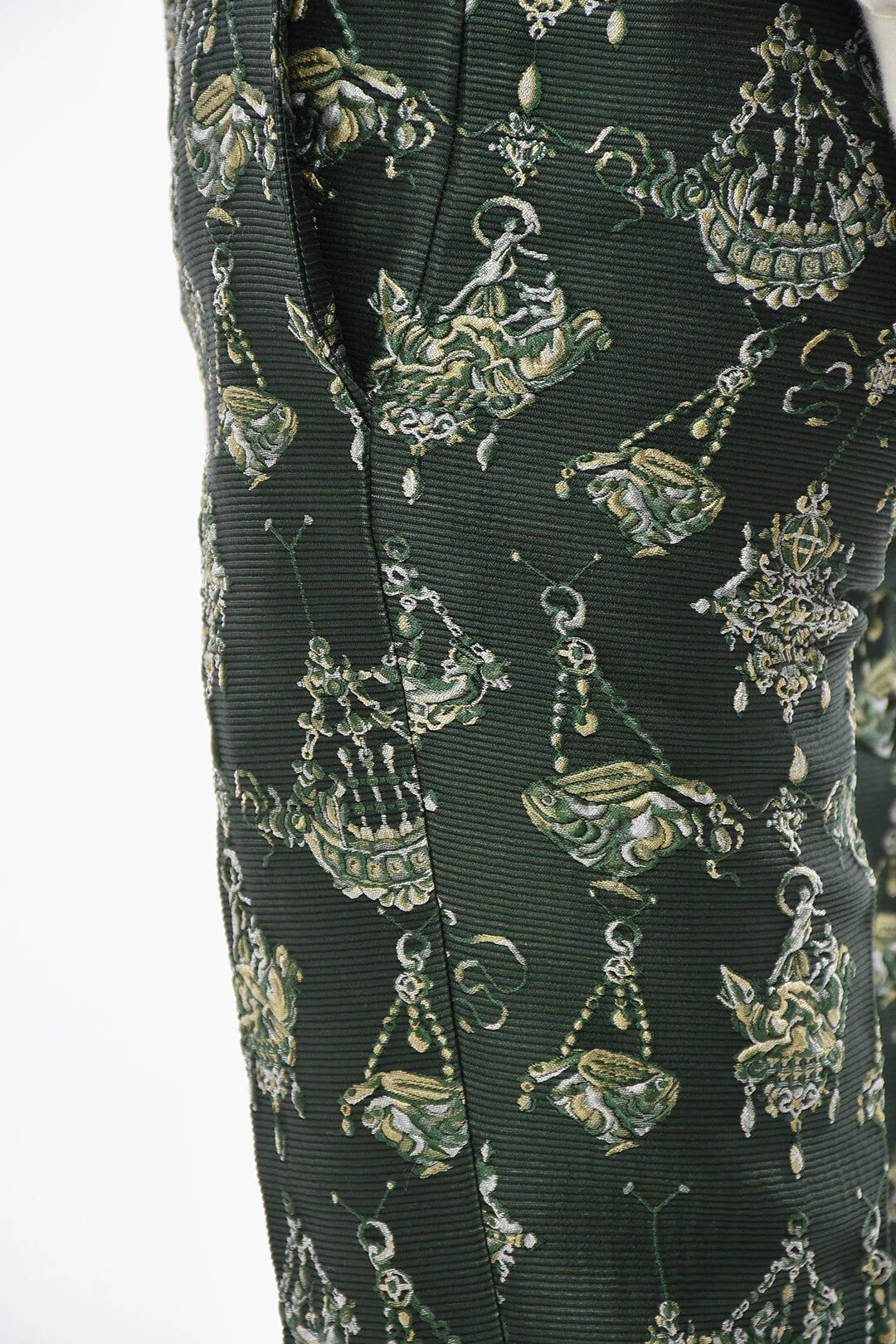 Givenchy og1mm0326 4-Pocket Pant in Green Size US 30 / EU 46 - 3 Thumbnail