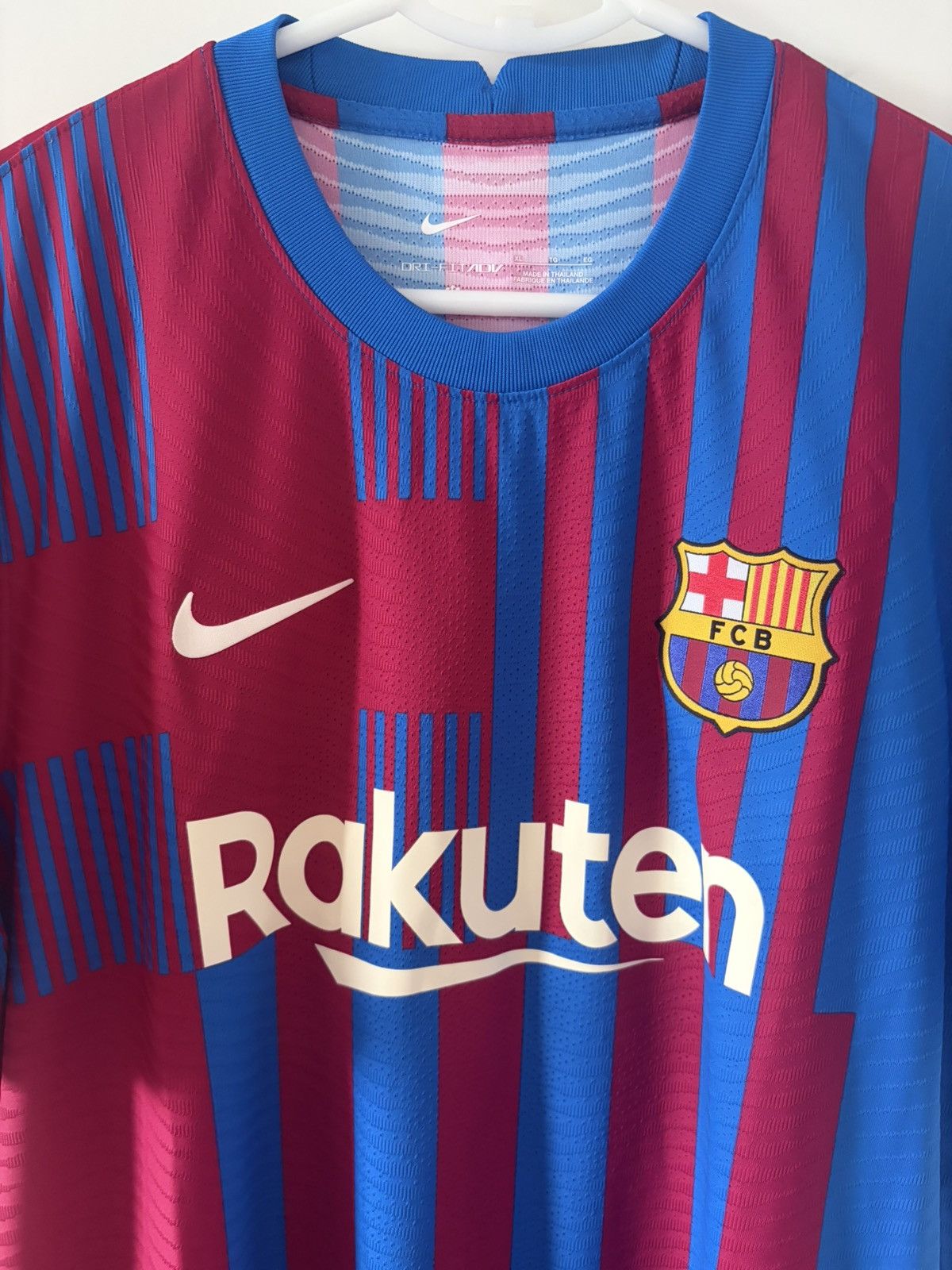 Barcelona nike 2021/2022 domowa ADV meczowa — zdjęcie 2