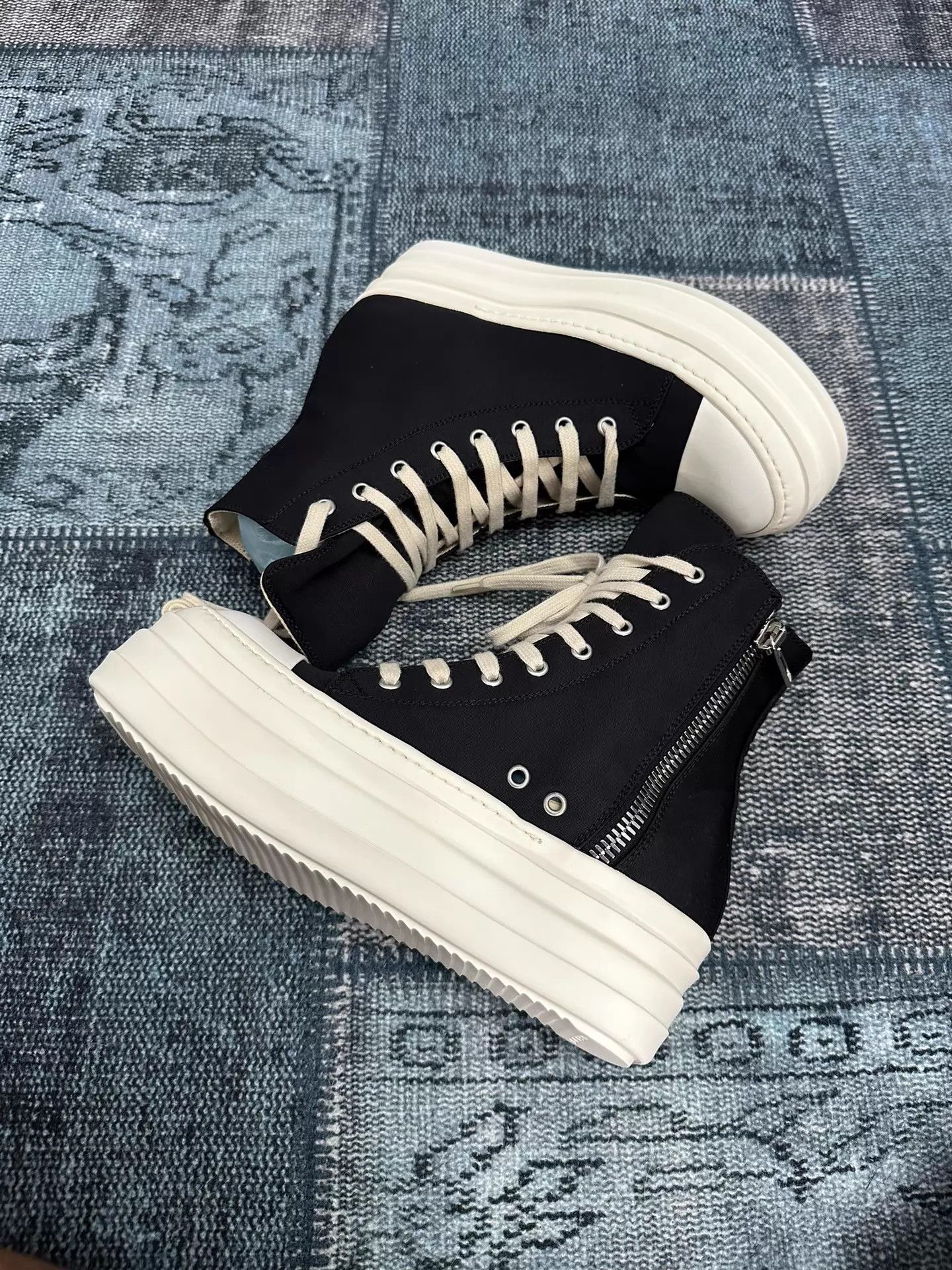 Rick Owens Rick Owens Converse 38 Elevated Thick Sole Size US 7.5 / IT 37.5 - 1 Thumbnail