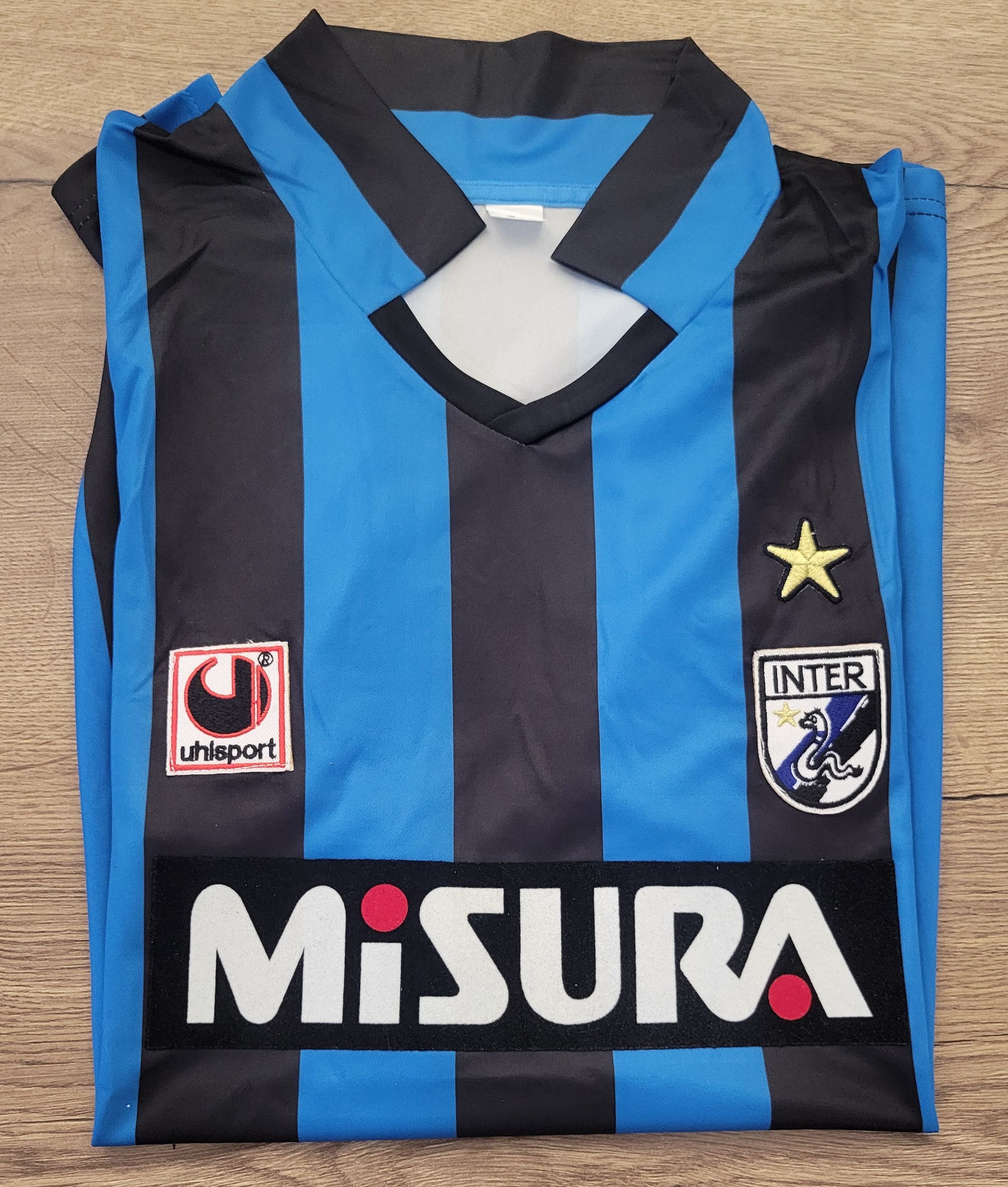 Other inter milan 1988-1990 soccer Jersey vintage football shirt Size US L / EU 52-54 / 3 - 4 Thumbnail