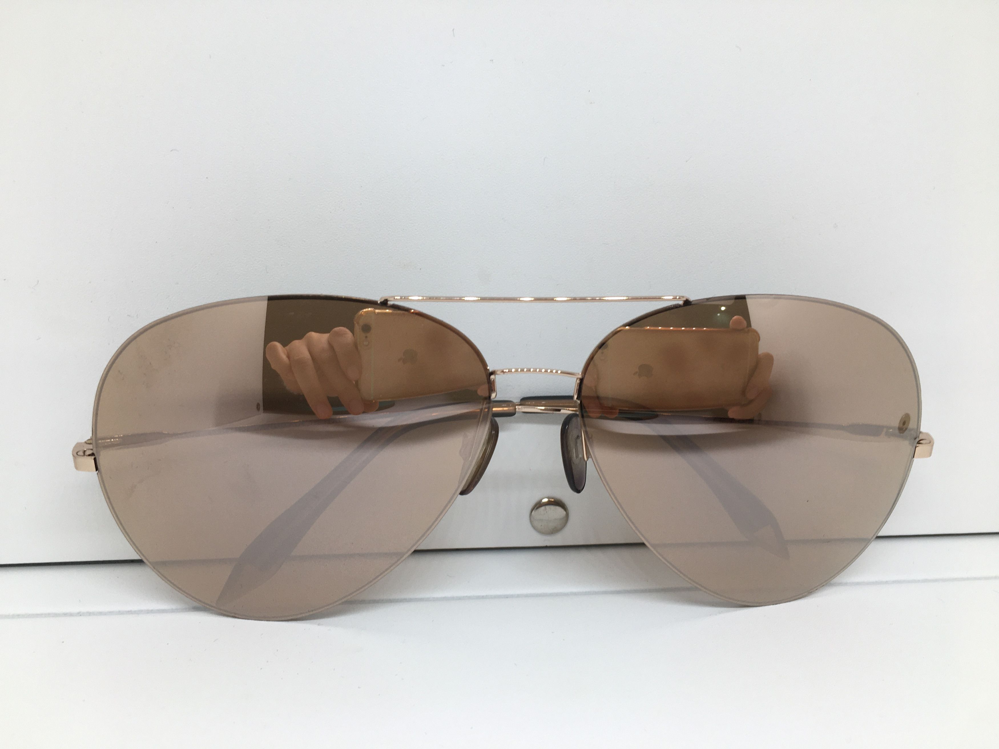 Other Victoria Beckham Aviator Sunglasses Frame Italy Size ONE SIZE - 9 Thumbnail