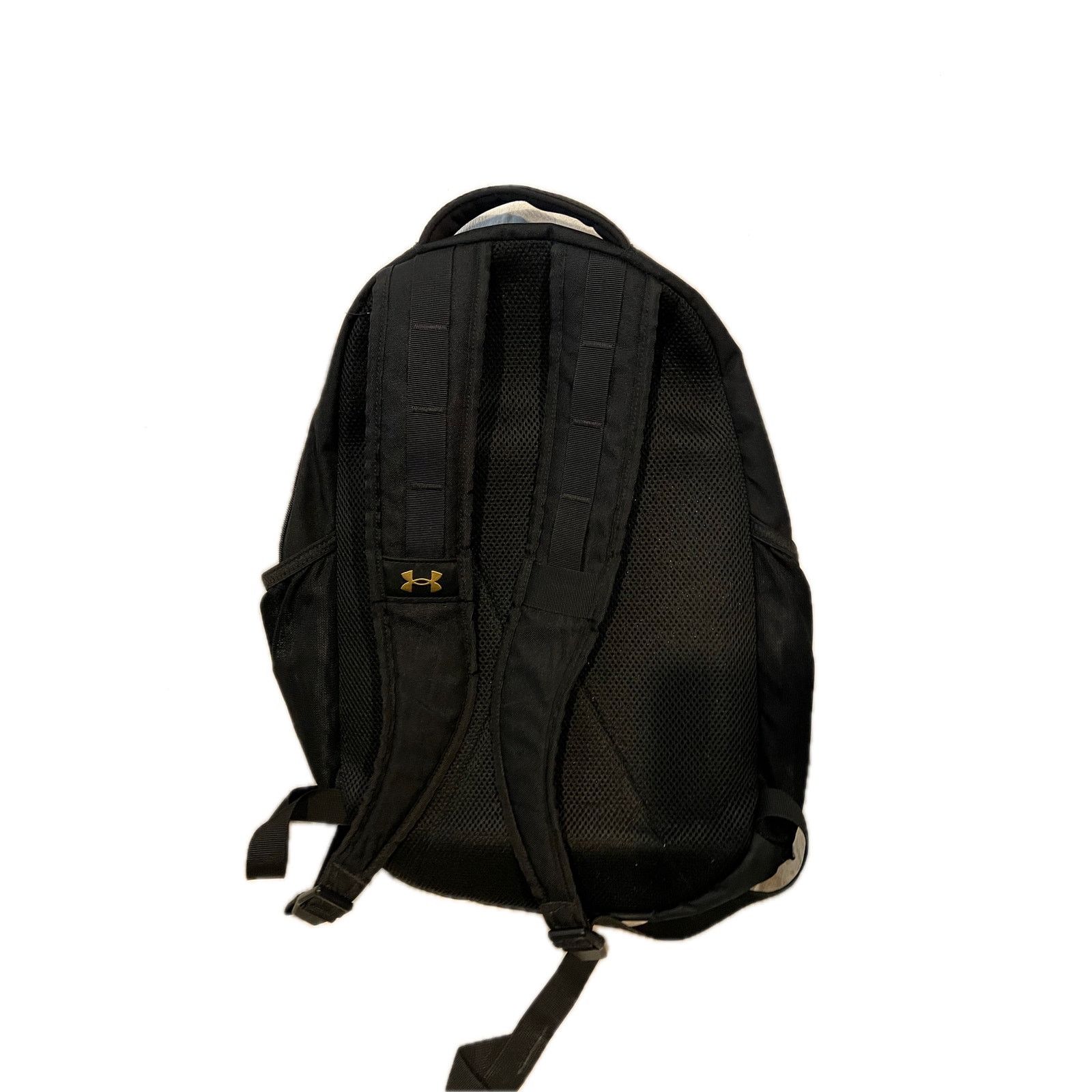 Under Armour Under Armour Gray Black Hustle 5.0 Backpack Size ONE SIZE - 2 Thumbnail