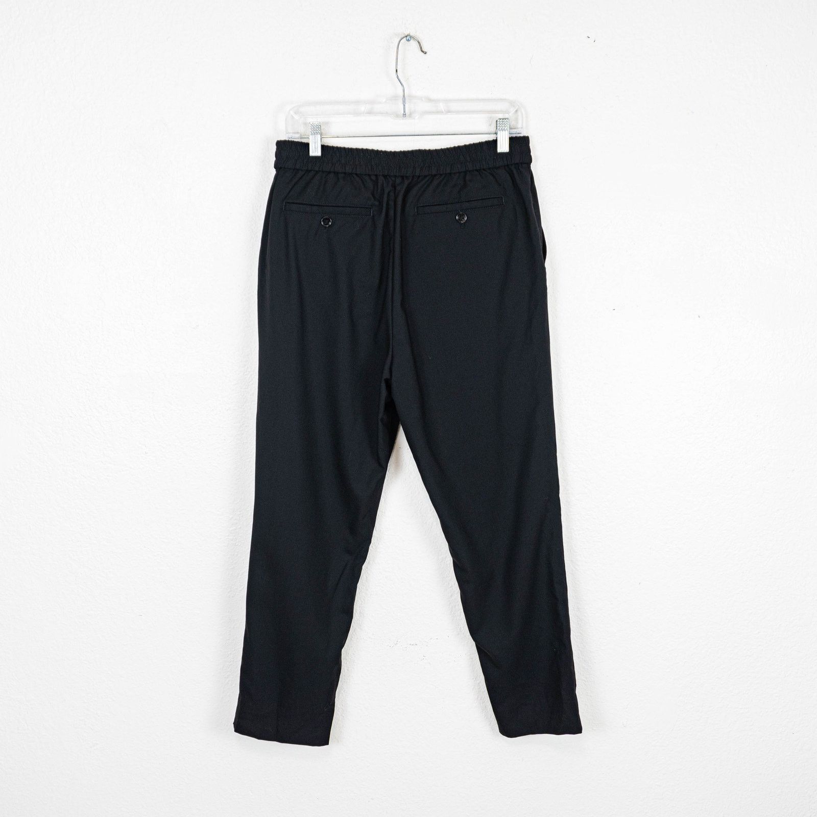 AMI AMI Alexandre Mattiussi Cropped Pleated wool Trousers M Slim Size US 30 / EU 46 - 4 Thumbnail