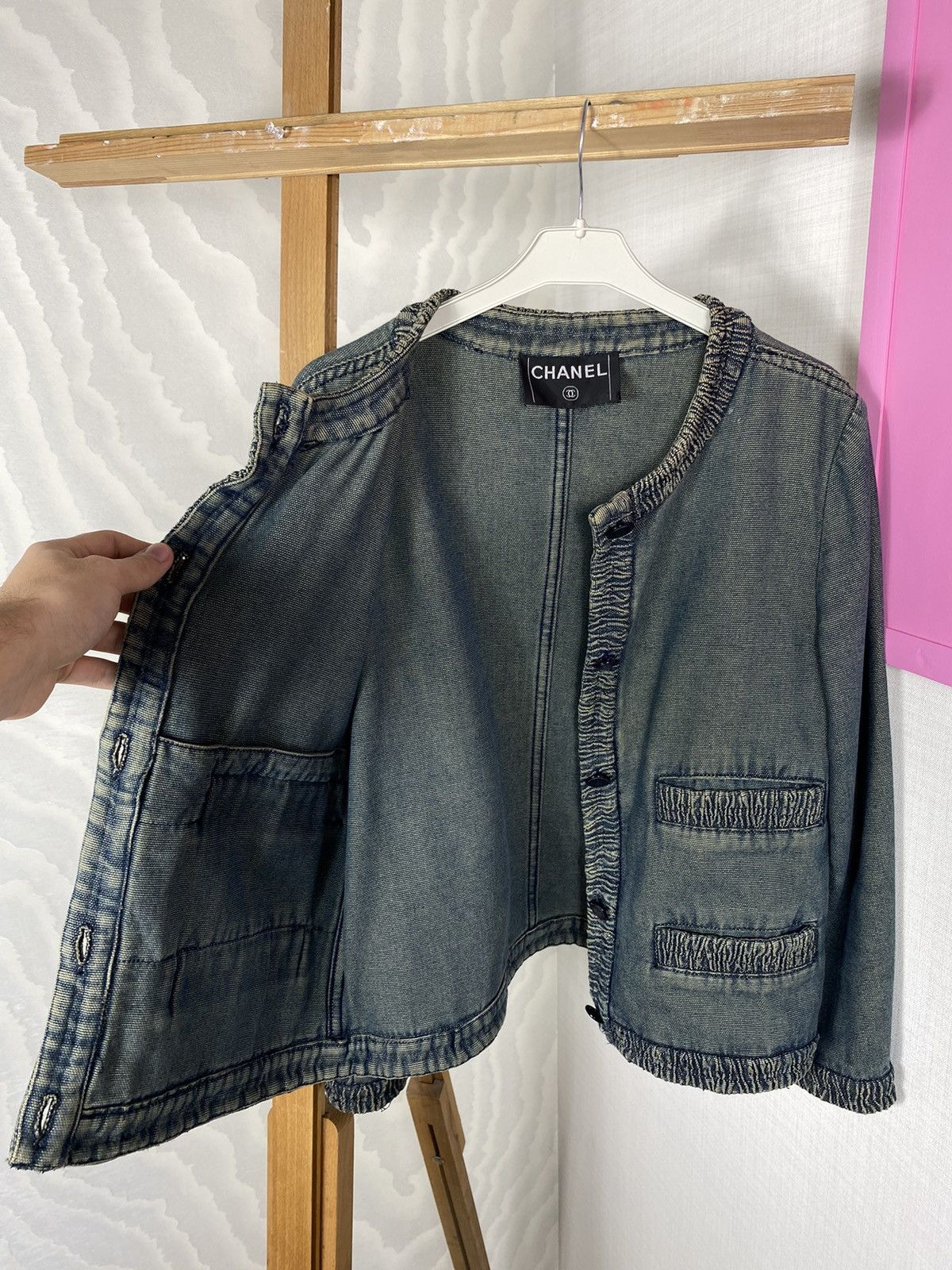 Chanel × Vintage Rare 2001 Chanel Suit Size S / US 4 / IT 40 - 13 Thumbnail