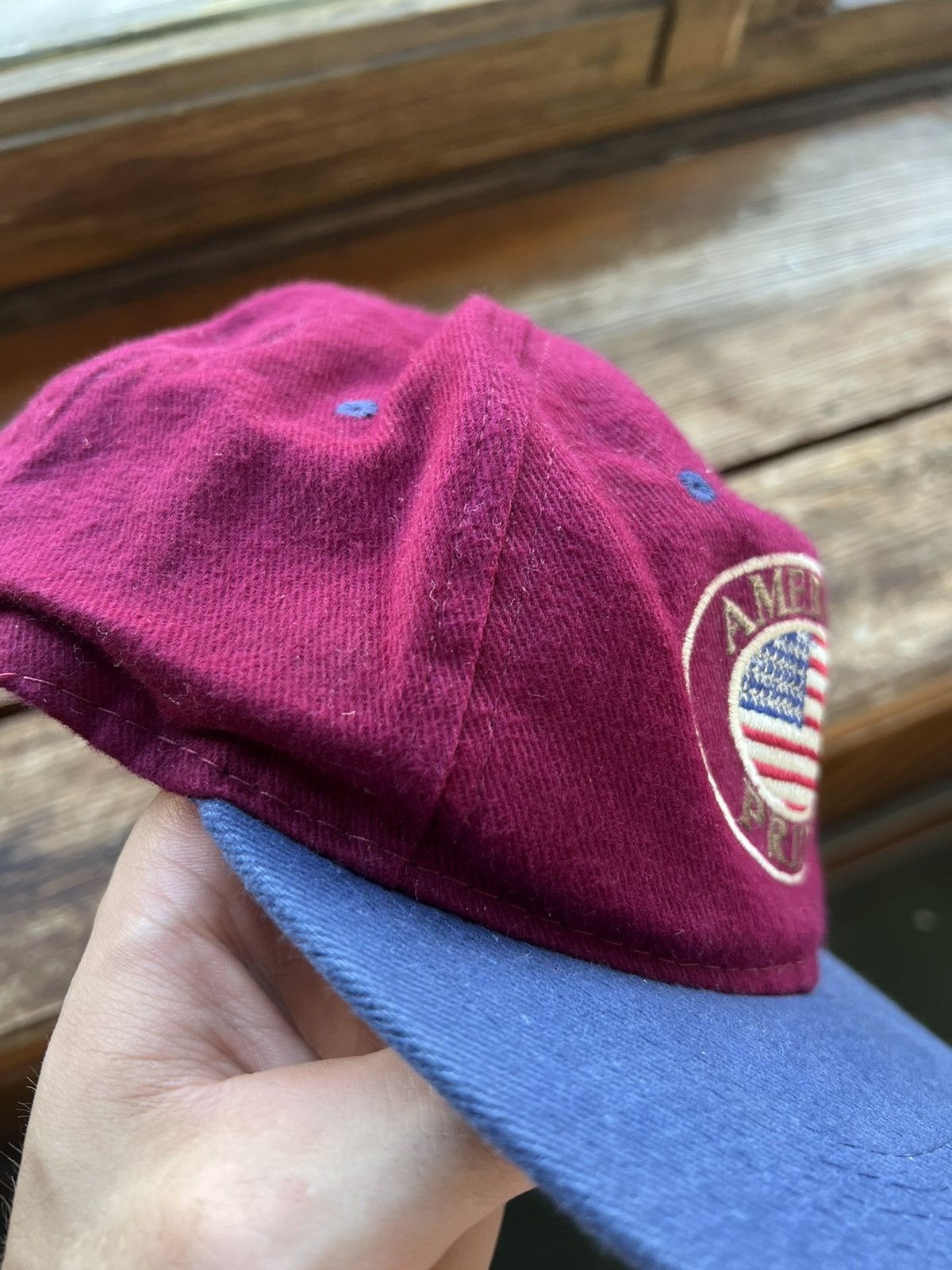 Vintage Vintage Hat American Pride Y2K Baseball Cap Size ONE SIZE - 4 Thumbnail