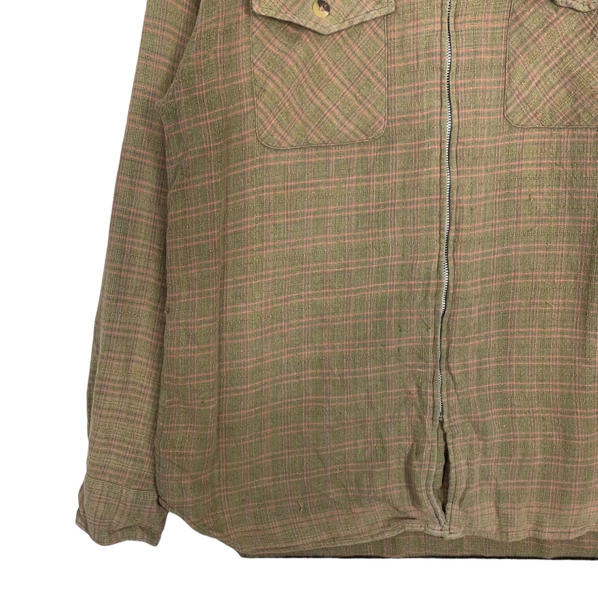 Oshkosh OSHKOSH Checked Plaid Double Pocket Flannel Jacket #0313-C14 Size US L / EU 52-54 / 3 - 6 Thumbnail
