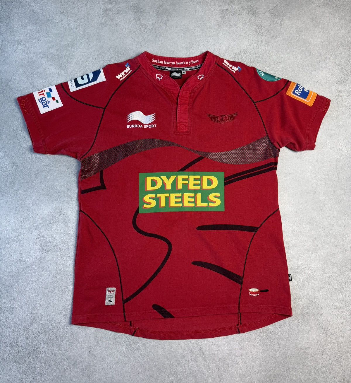 Other Llananelli Scarlets 2011 2012 Rugby Union Home Shirt Jersey Size US XL / EU 56 / 4 - 1 Thumbnail
