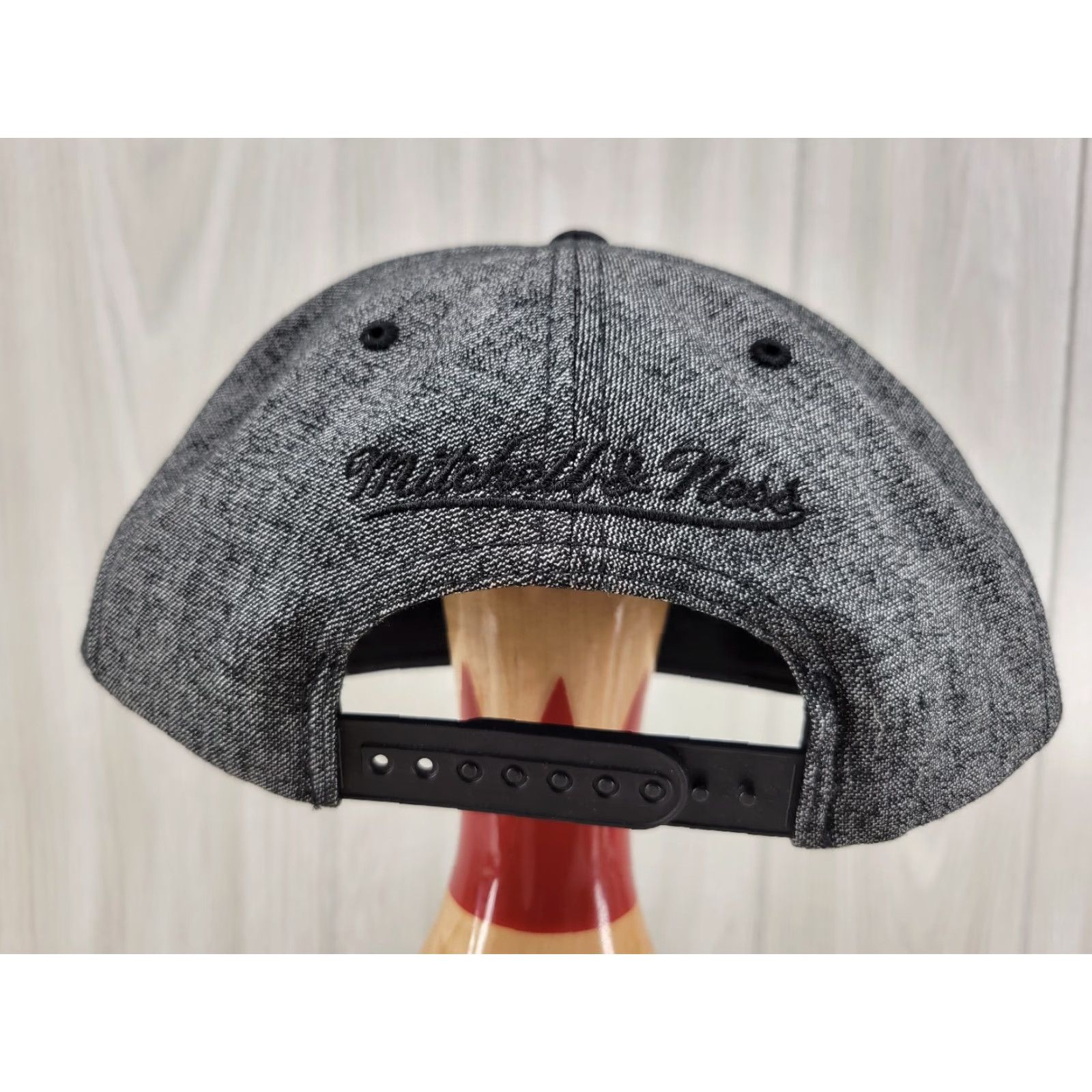 Mitchell & Ness Mitchell & Ness Golden State Warriors Gray Snapback Hat Basketball NBA Mens One Size Gray Snapback Warriors NBA Men Size ONE SIZE - 6 Thumbnail