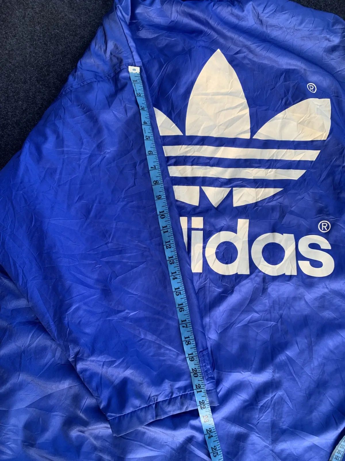 Adidas VINTAGE ADIDAS BIG LOGO COACH JACKET Size US L / EU 52-54 / 3 - 4 Thumbnail