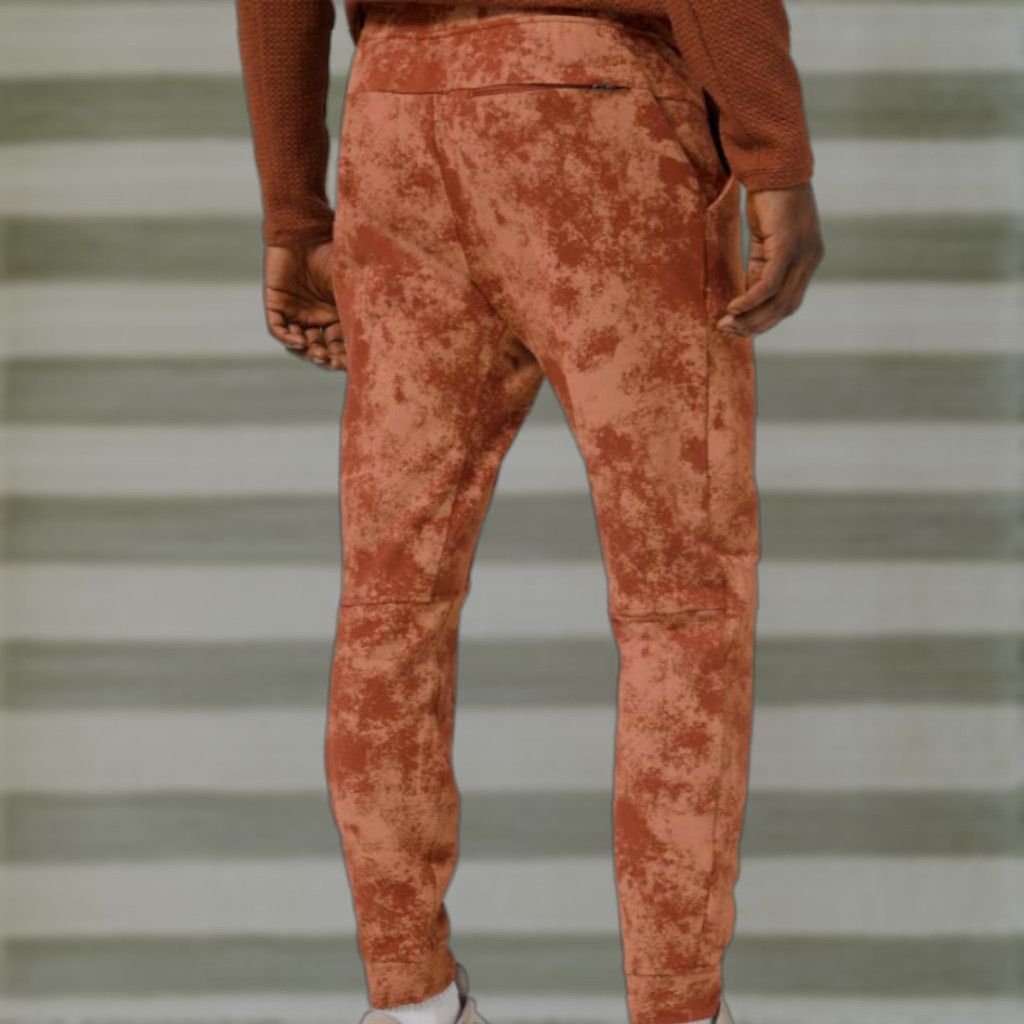 Lululemon Lululemon Men’s City Sweat Jogger French Terry Astral Dark Terracotta Dsrt Sz M Pants M Size US 31 - 1 Thumbnail