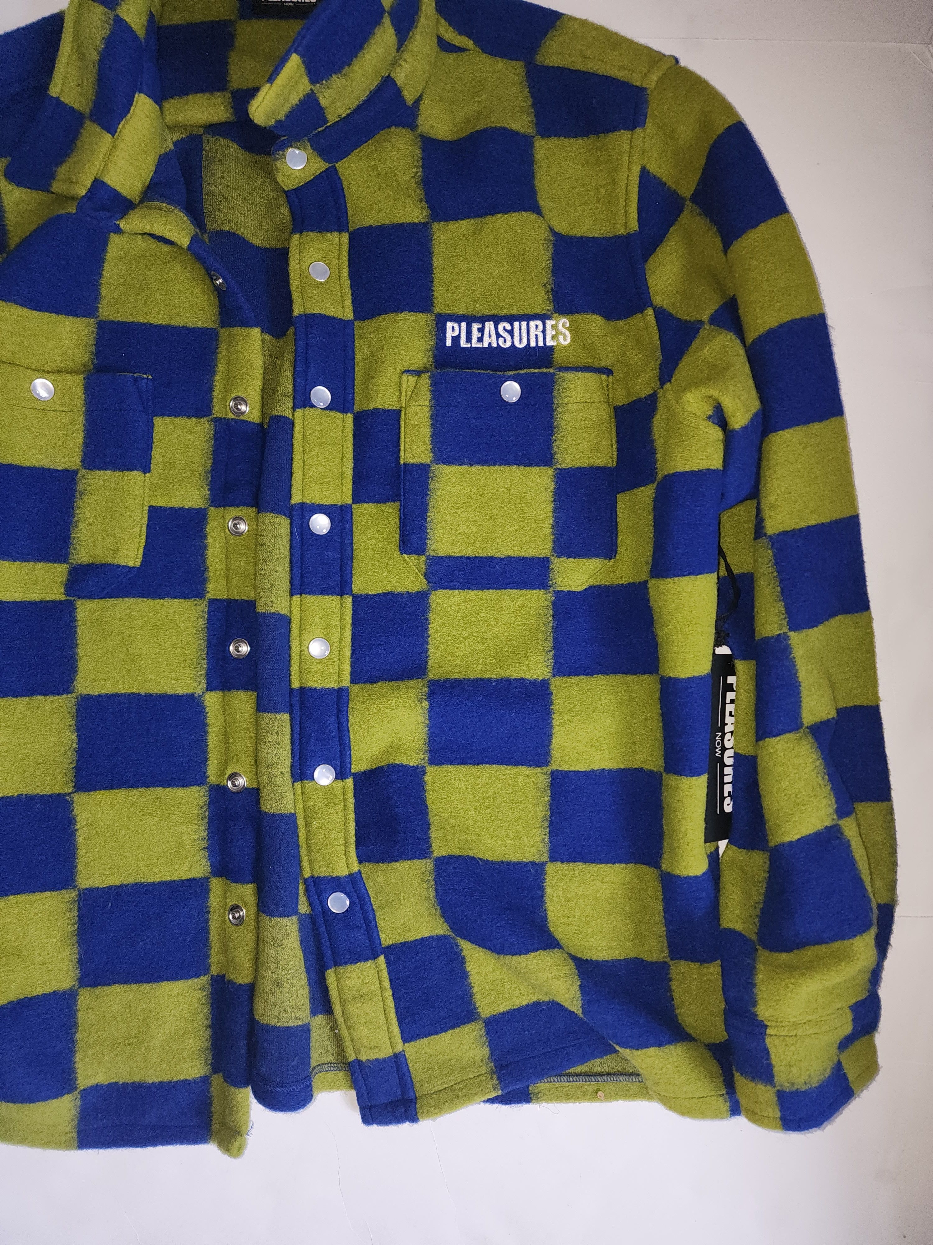 Pleasures LEGUME Longsleeve Overshirt Size US XL / EU 56 / 4 - 10 Thumbnail