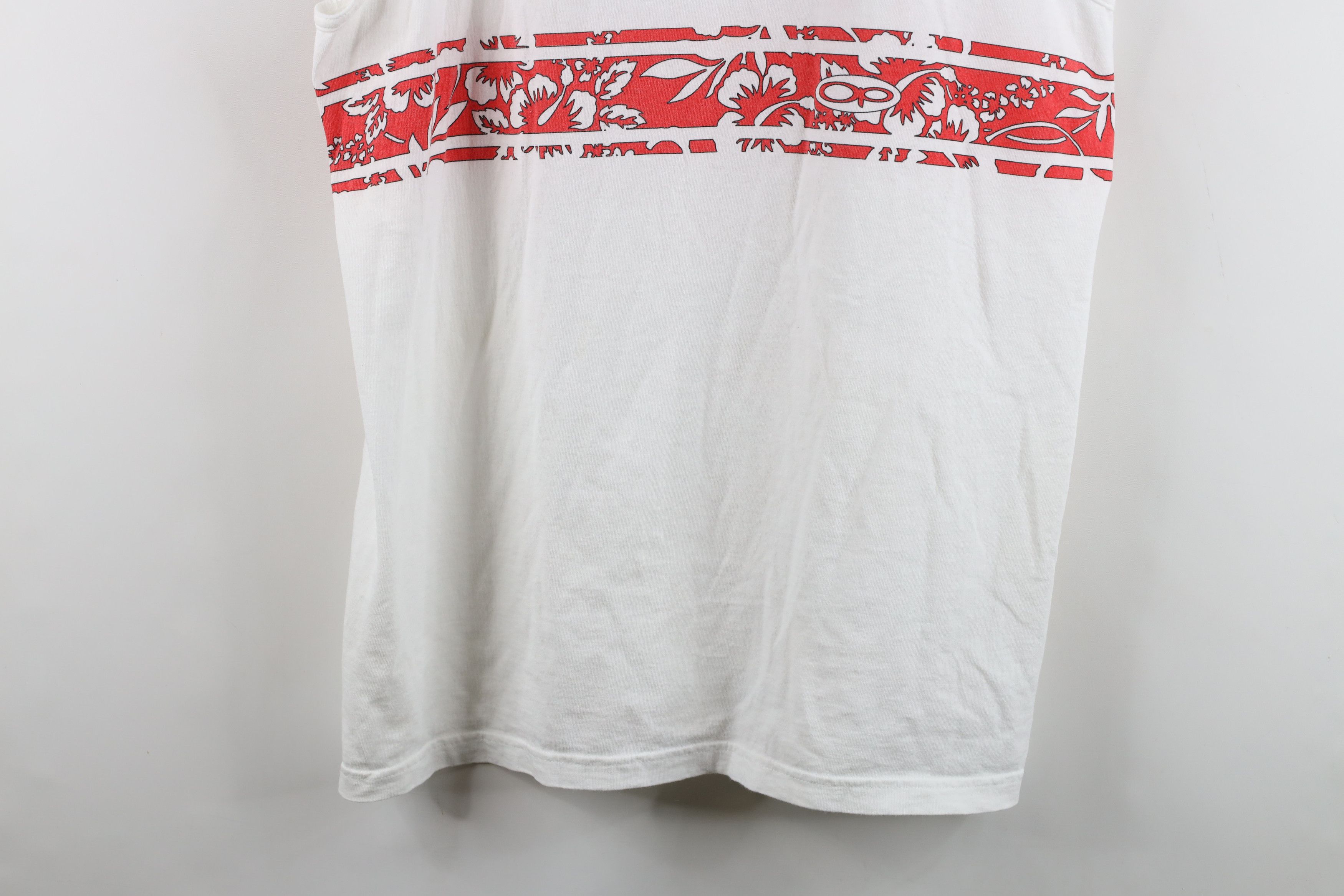 Ocean Pacific Vintage 90s Ocean Pacific OP Surfing Flower Tank Top T-Shirt Size US L / EU 52-54 / 3 - 3 Thumbnail