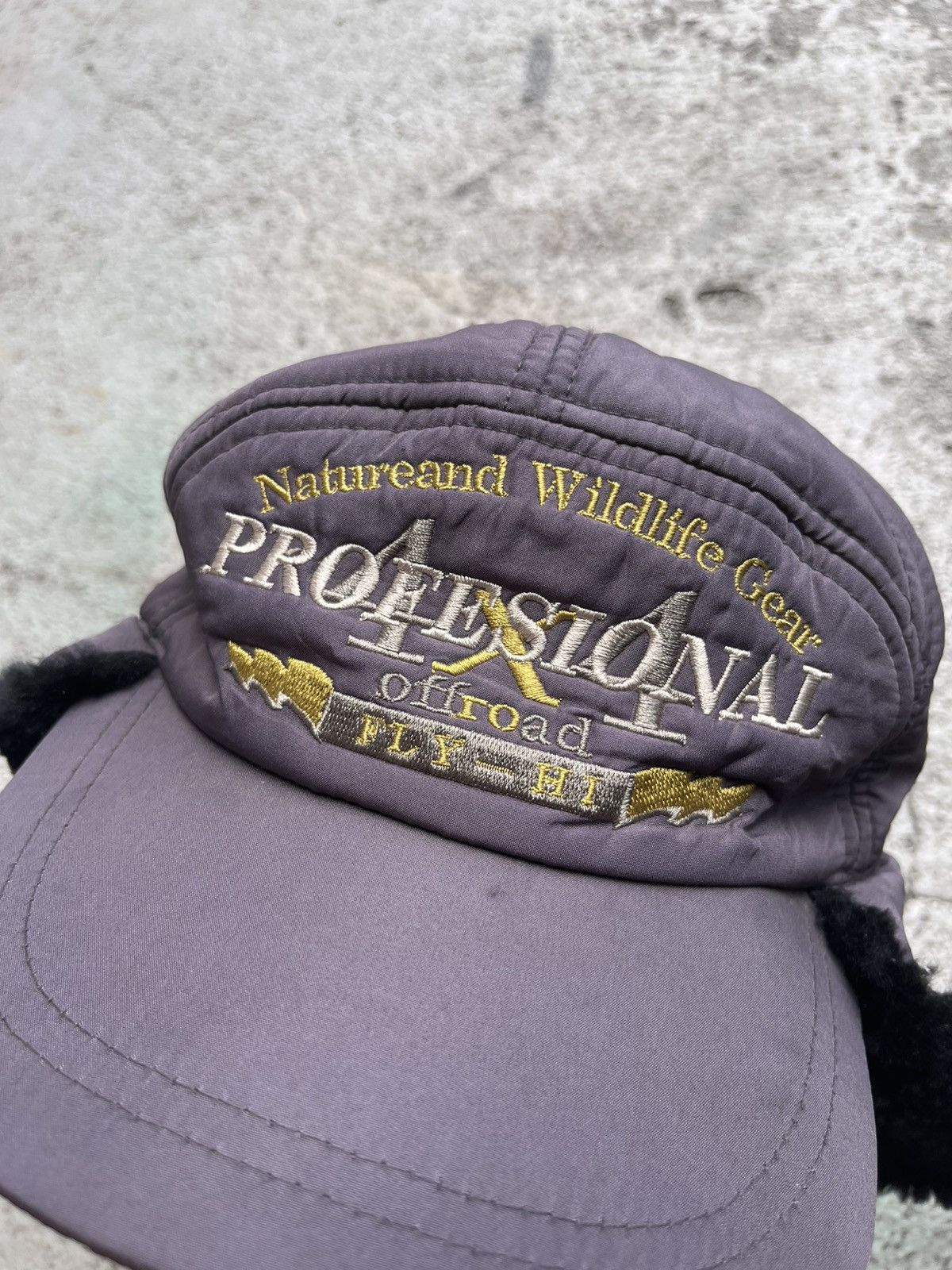 Japanese Brand × Vintage VINTAGE PROFESIONAL UNSHAKA TRAPPER HAT Size ONE SIZE - 4 Thumbnail
