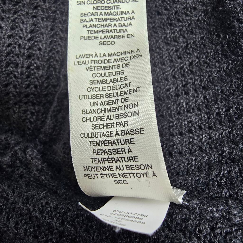 Chicos Women's Chico's Black Crew Neck Sweater Size L Size L / US 10 / IT 46 - 8 Thumbnail