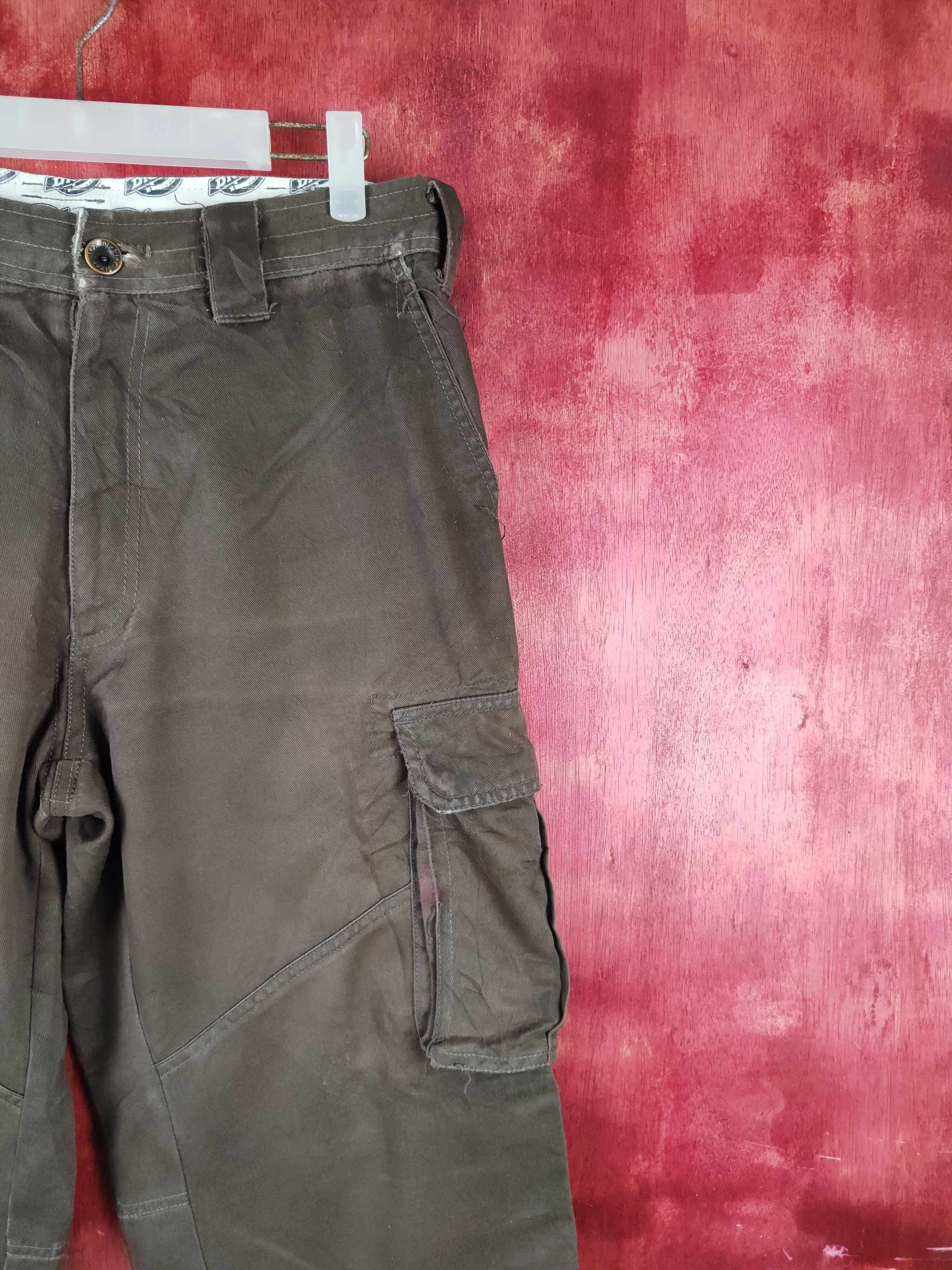 Dickies Dickies Dark Brown Multipocket Tactical Cargo Pants #S1312 Size US 33 - 7 Thumbnail
