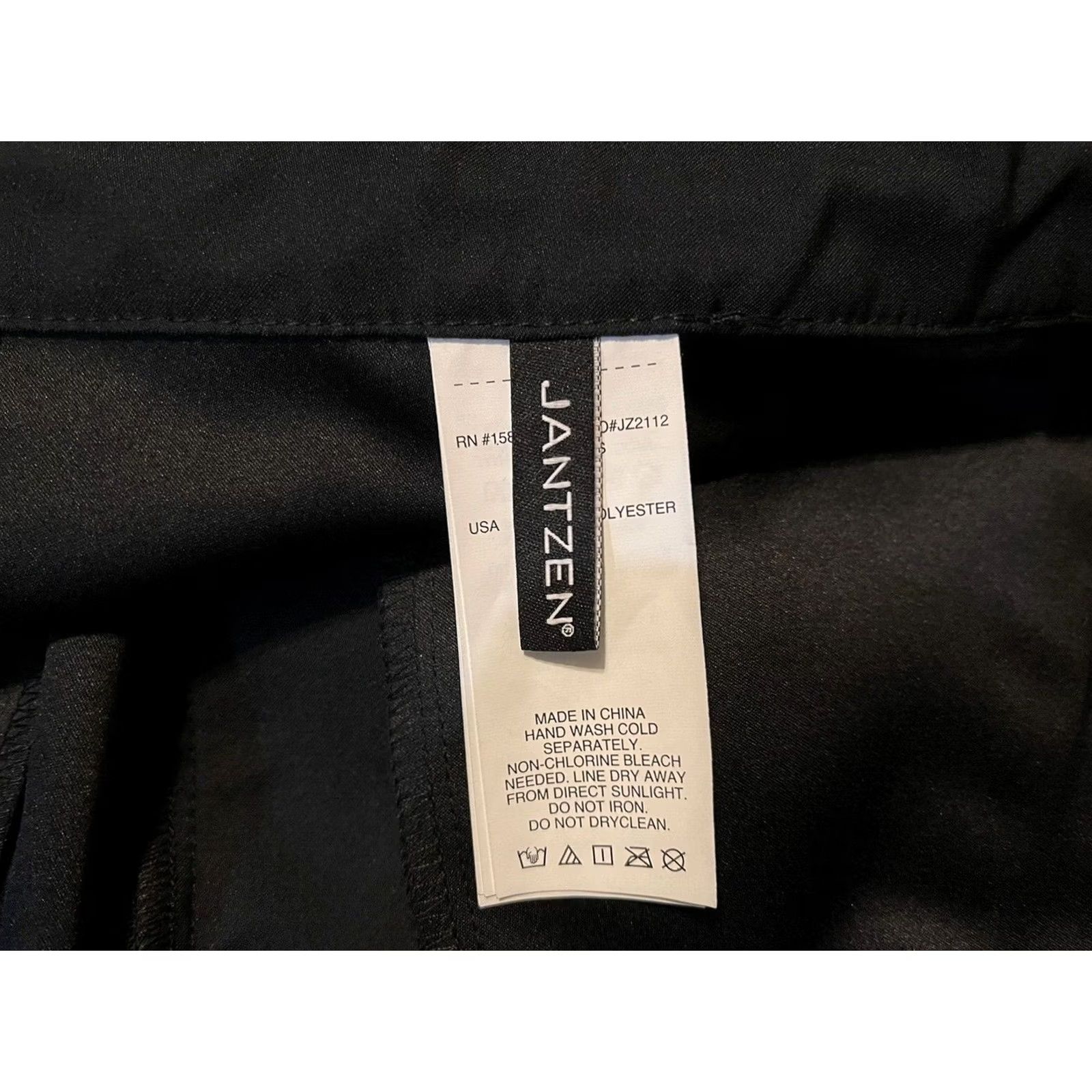 Jantzen Jantzen Solids Walking Shorts Black Men's S Sporty Rolled Brand New! Size US 29 - 4 Thumbnail