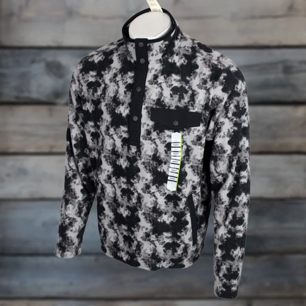 Vintage Duluth Men’s Snap Pullover L Large Doubleback Printed Fleece Button Relaxed Shirt Size US L / EU 52-54 / 3 - 1 Thumbnail